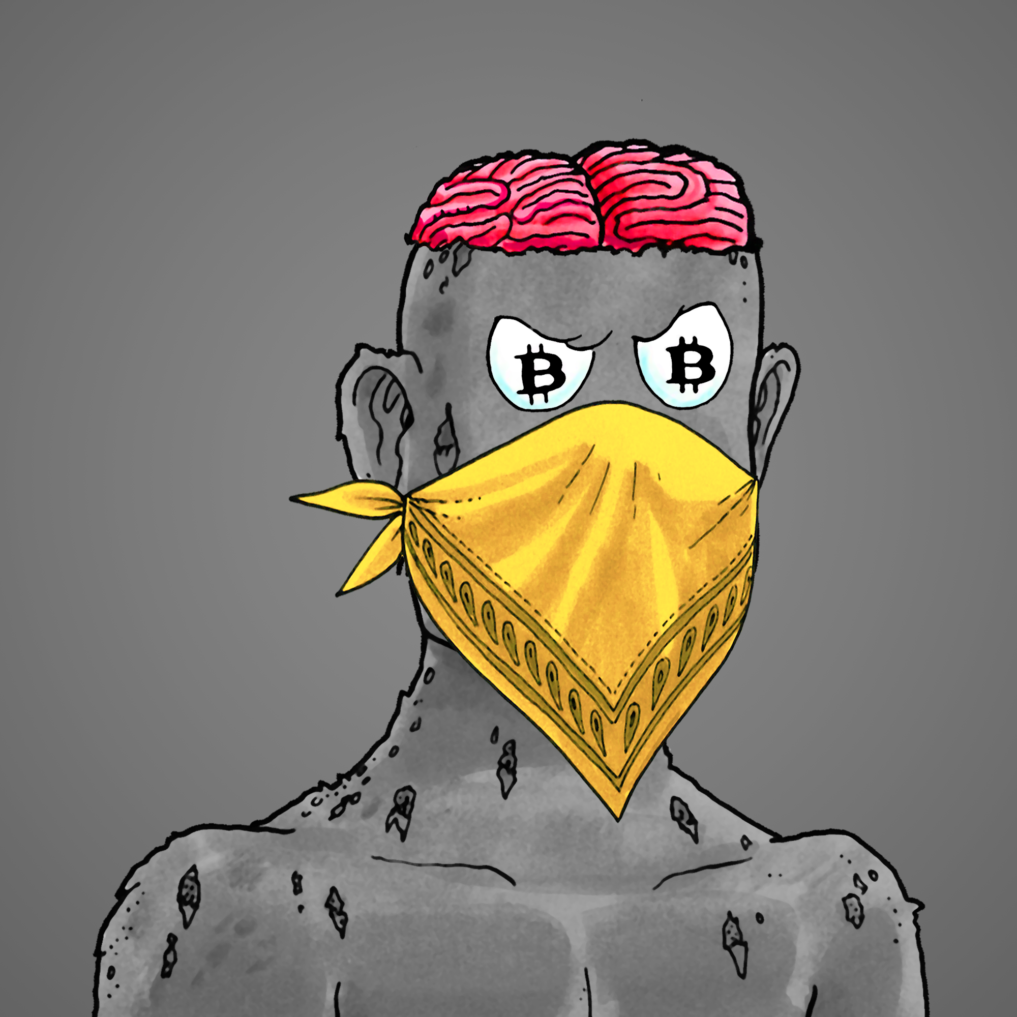 George Trosley - Jungle Freaks - Jungle Freak 4779 - NFT # 4779