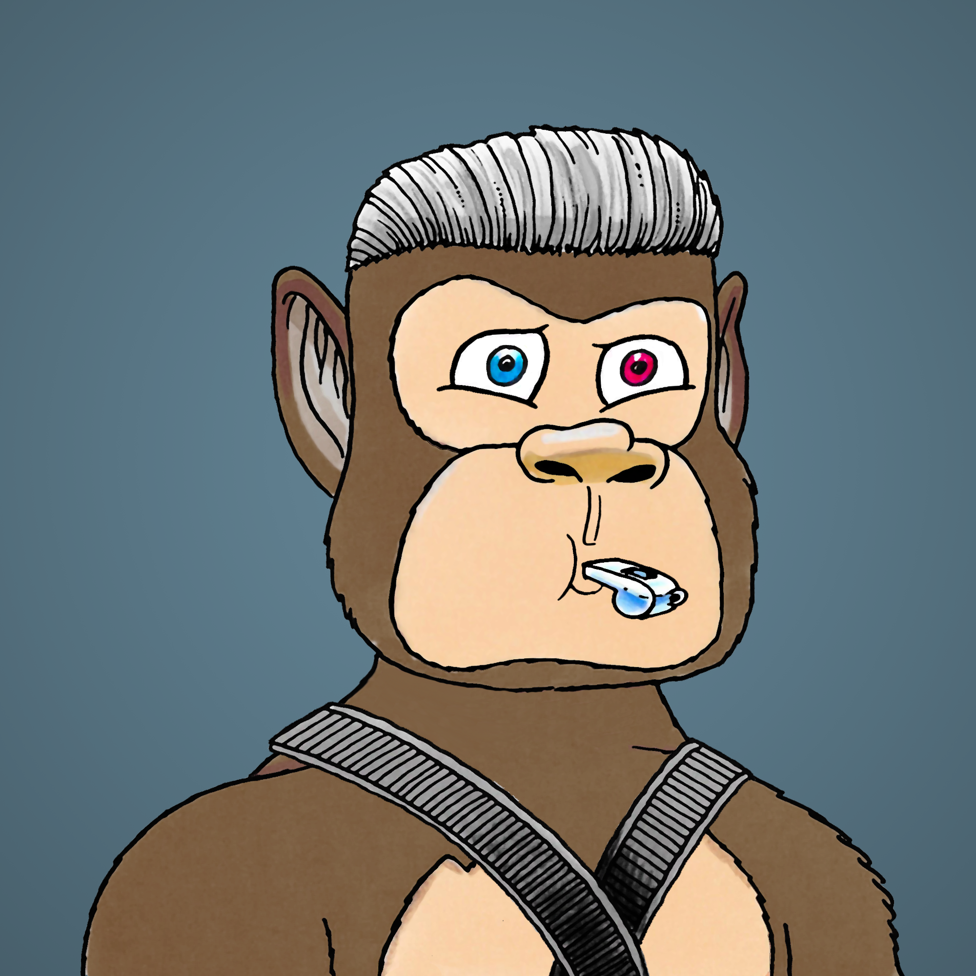 George Trosley - Jungle Freaks - Jungle Freak 4782 - NFT # 4782