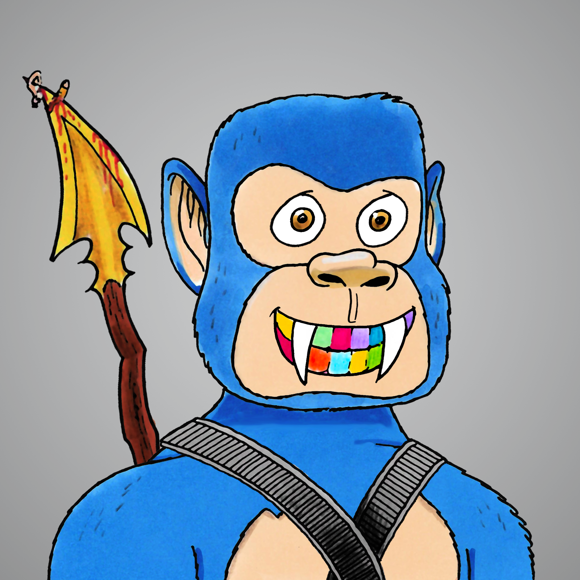 George Trosley - Jungle Freaks - Jungle Freak 4785 - NFT # 4785