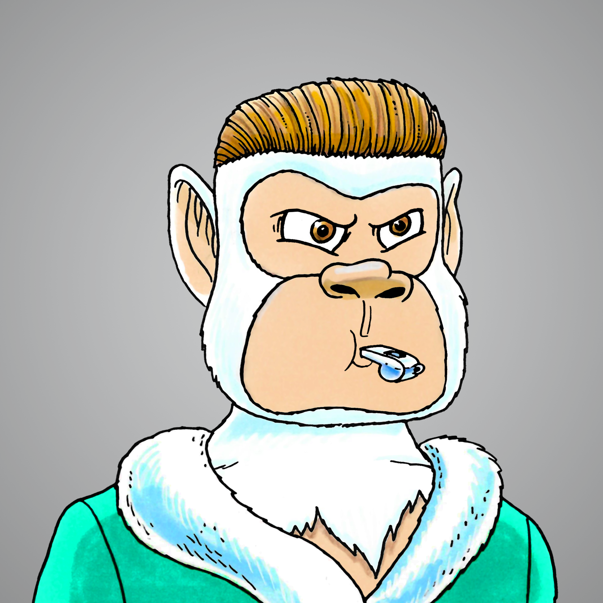 George Trosley - Jungle Freaks - Jungle Freak 4793 - NFT # 4793