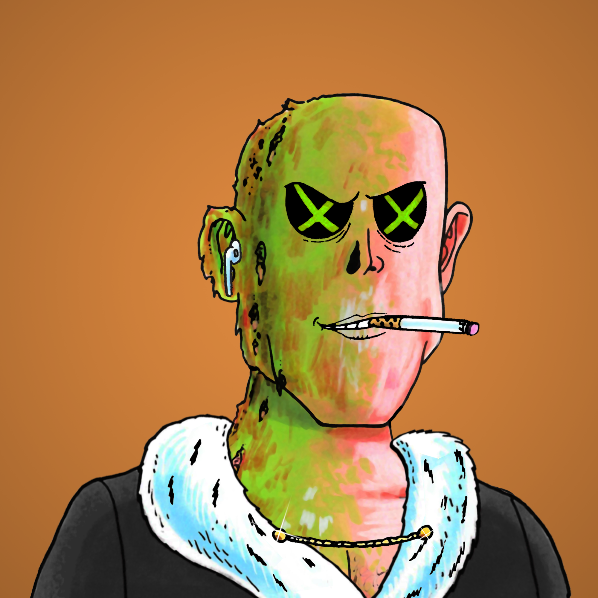 George Trosley - Jungle Freaks - Jungle Freak 4799 - NFT # 4799