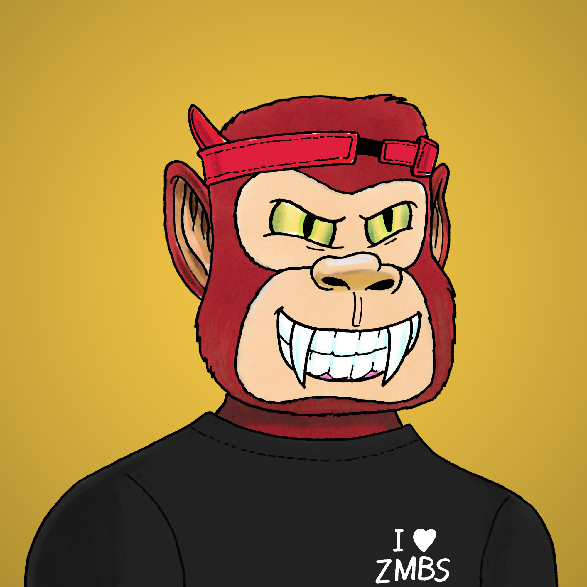 George Trosley - Jungle Freaks - Jungle Freak 480 - NFT # 480