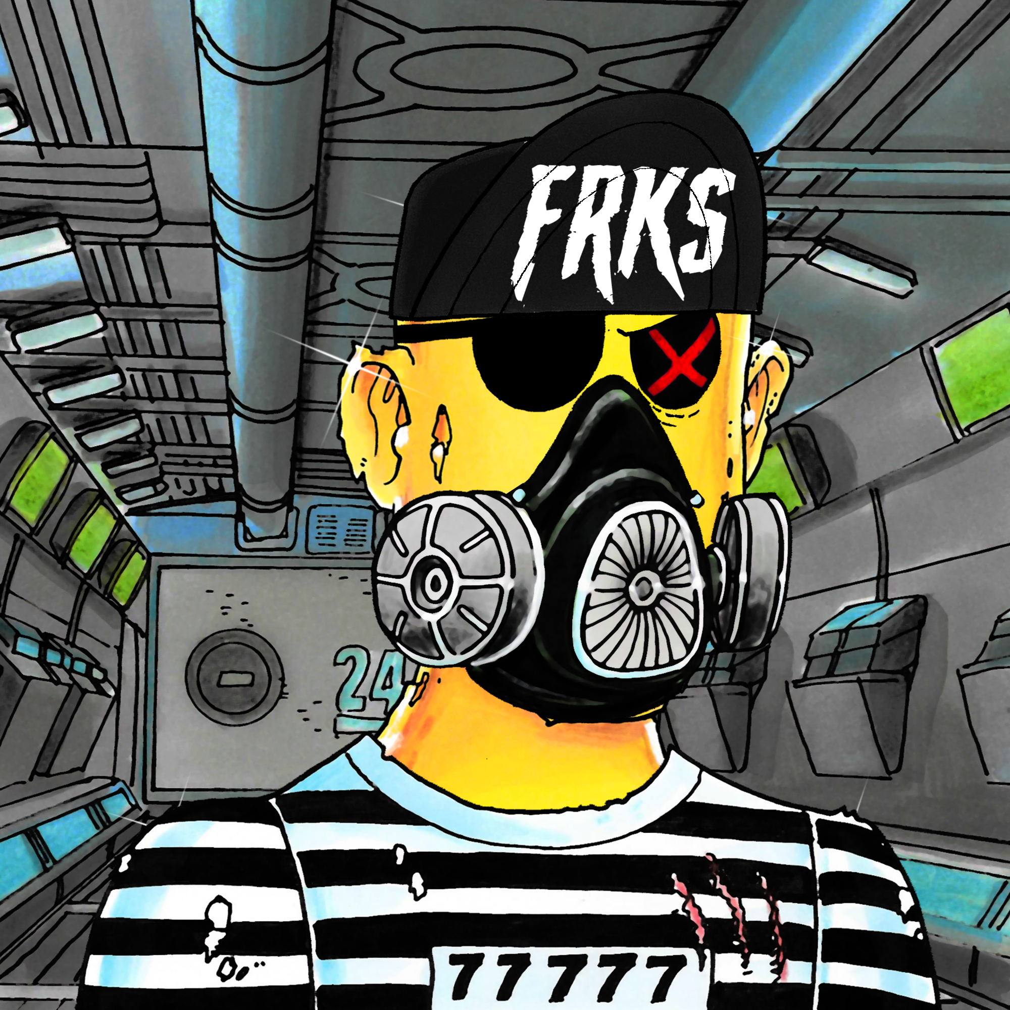 George Trosley - Jungle Freaks - Jungle Freak 4814 - NFT # 4814