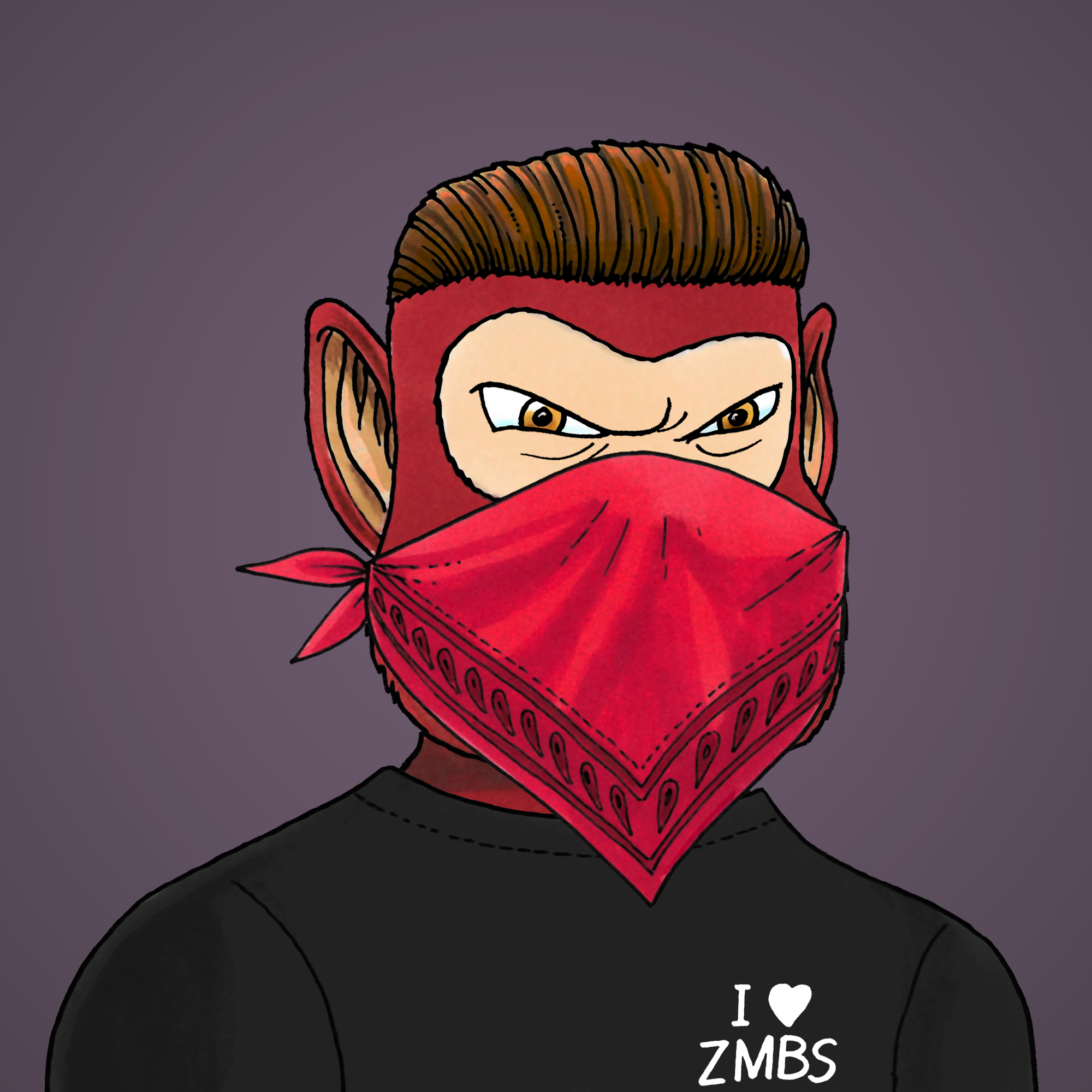 George Trosley - Jungle Freaks - Jungle Freak 4816 - NFT # 4816