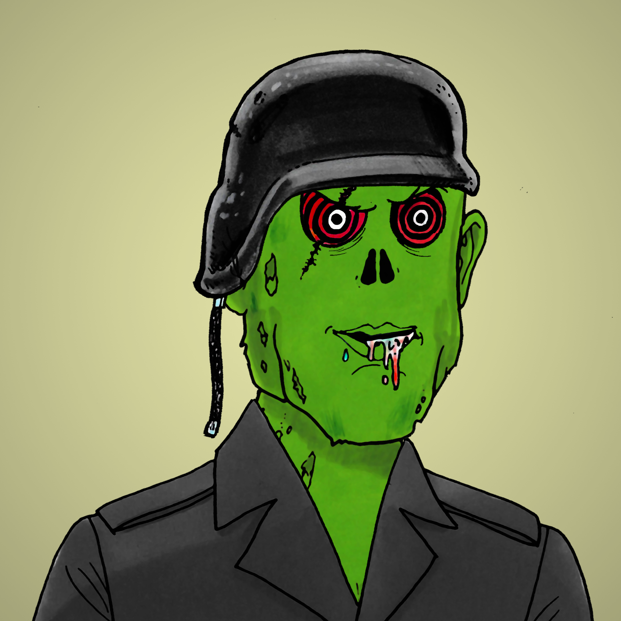 George Trosley - Jungle Freaks - Jungle Freak 4817 - NFT # 4817