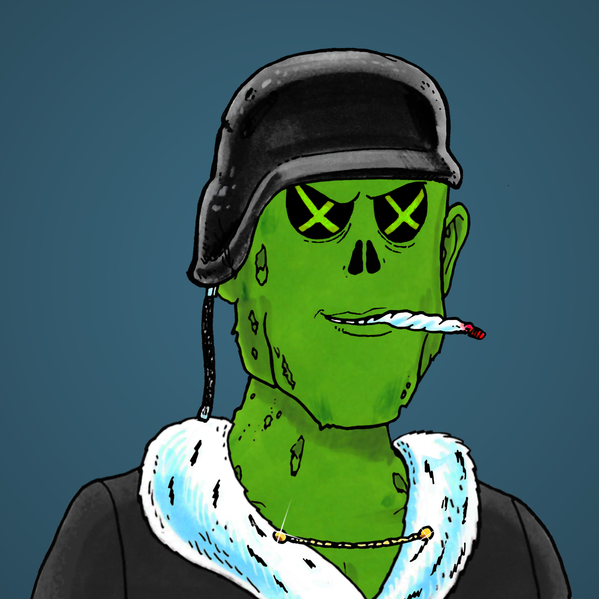 George Trosley - Jungle Freaks - Jungle Freak 4820 - NFT # 4820