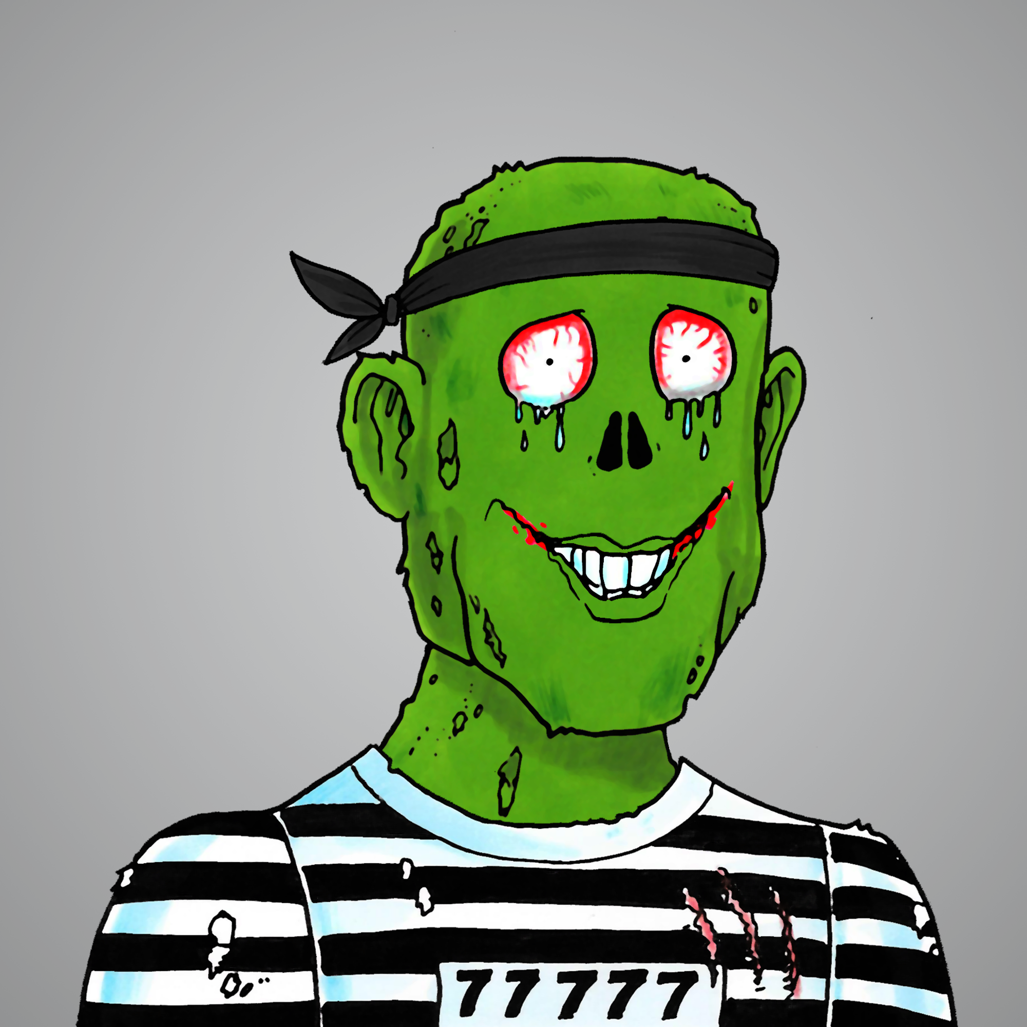 George Trosley - Jungle Freaks - Jungle Freak 4822 - NFT # 4822