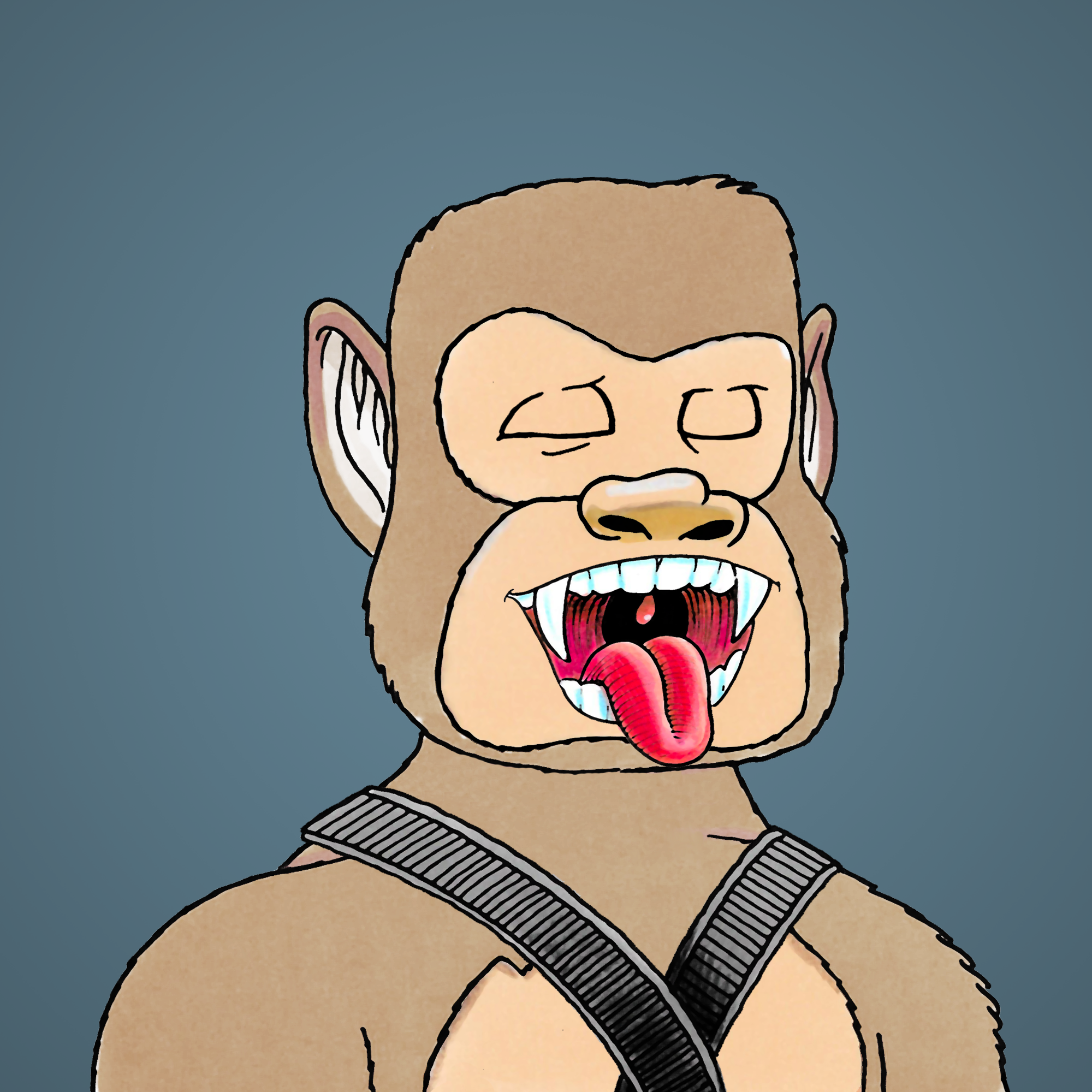 George Trosley - Jungle Freaks - Jungle Freak 483 - NFT # 483