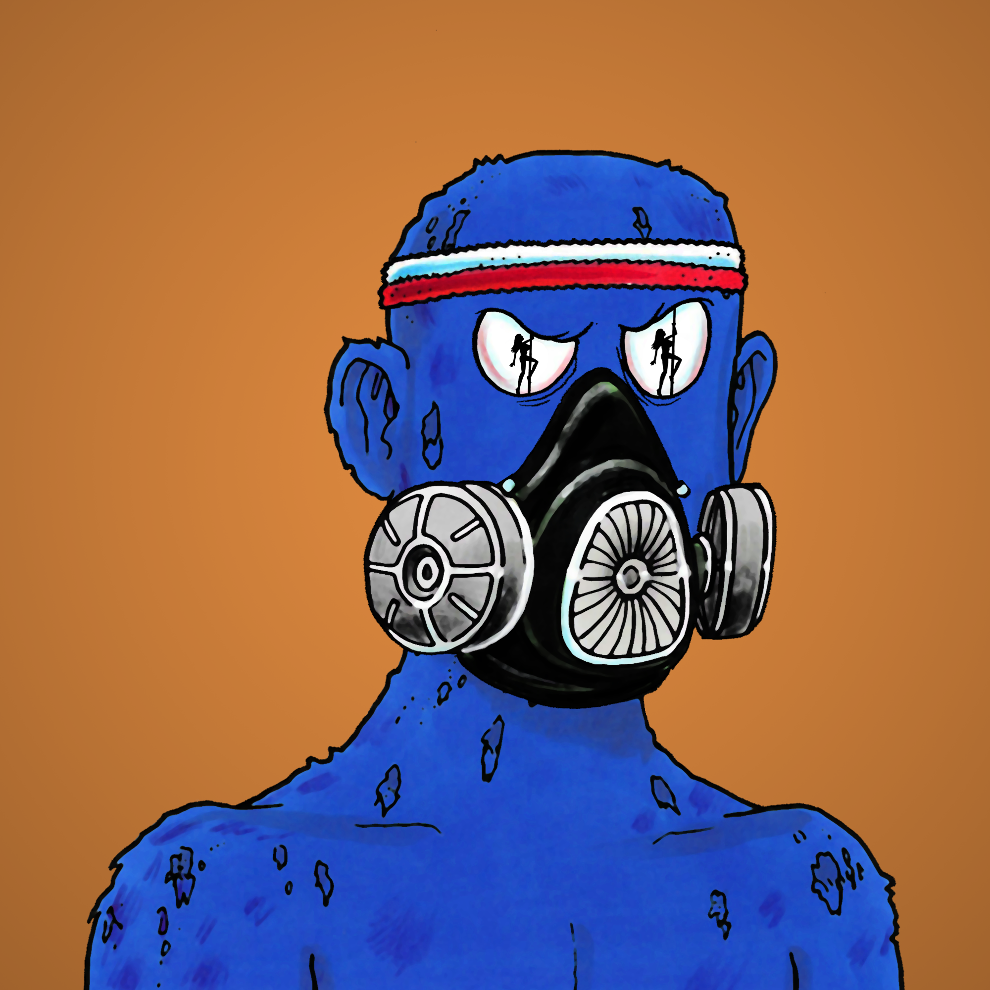 George Trosley - Jungle Freaks - Jungle Freak 4830 - NFT # 4830