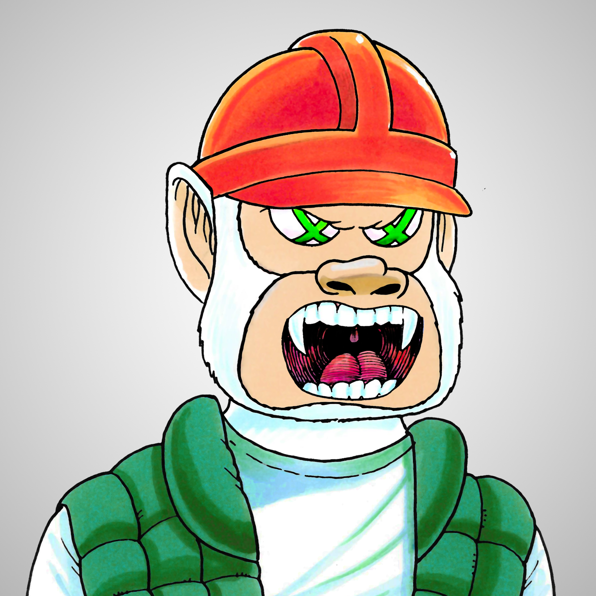 George Trosley - Jungle Freaks - Jungle Freak 4841 - NFT # 4841