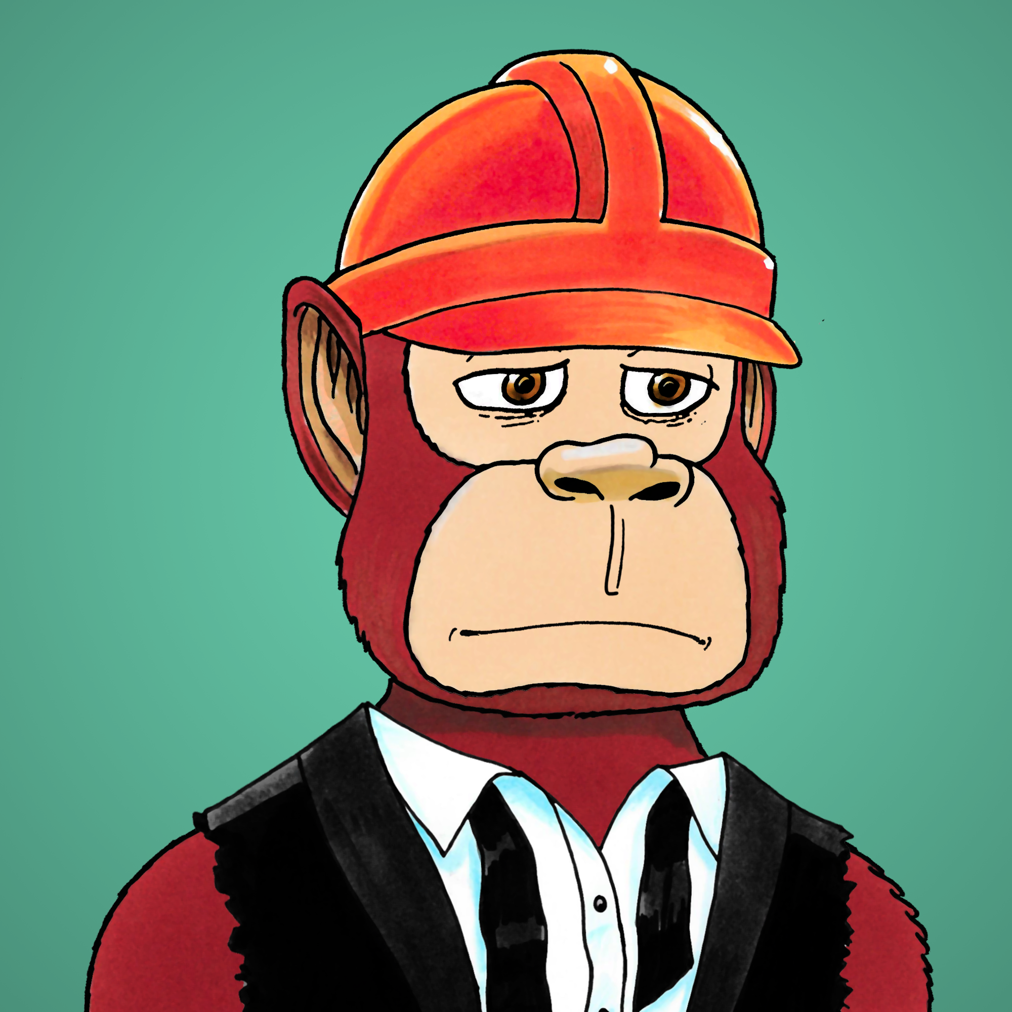 George Trosley - Jungle Freaks - Jungle Freak 4854 - NFT # 4854