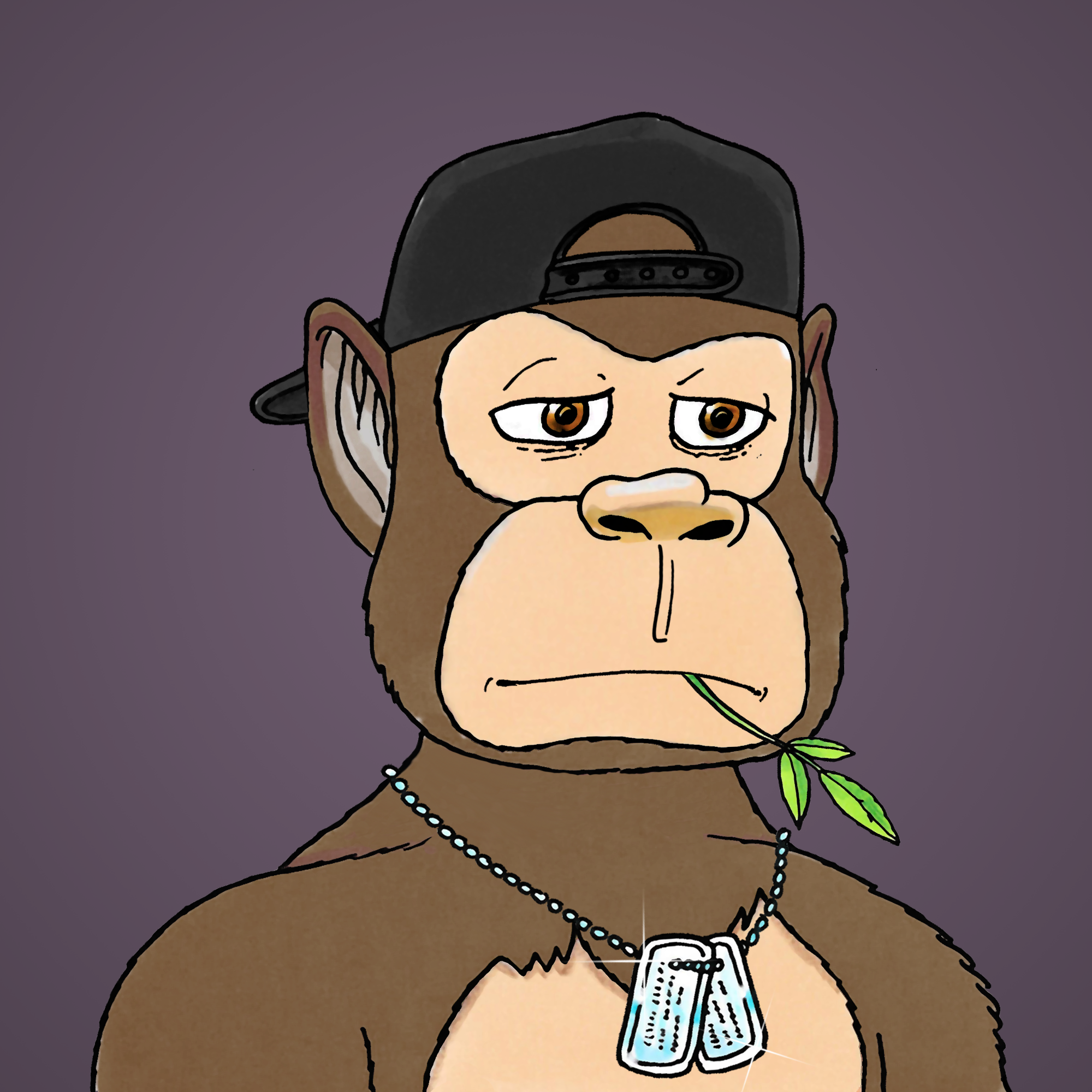 George Trosley - Jungle Freaks - Jungle Freak 4857 - NFT # 4857