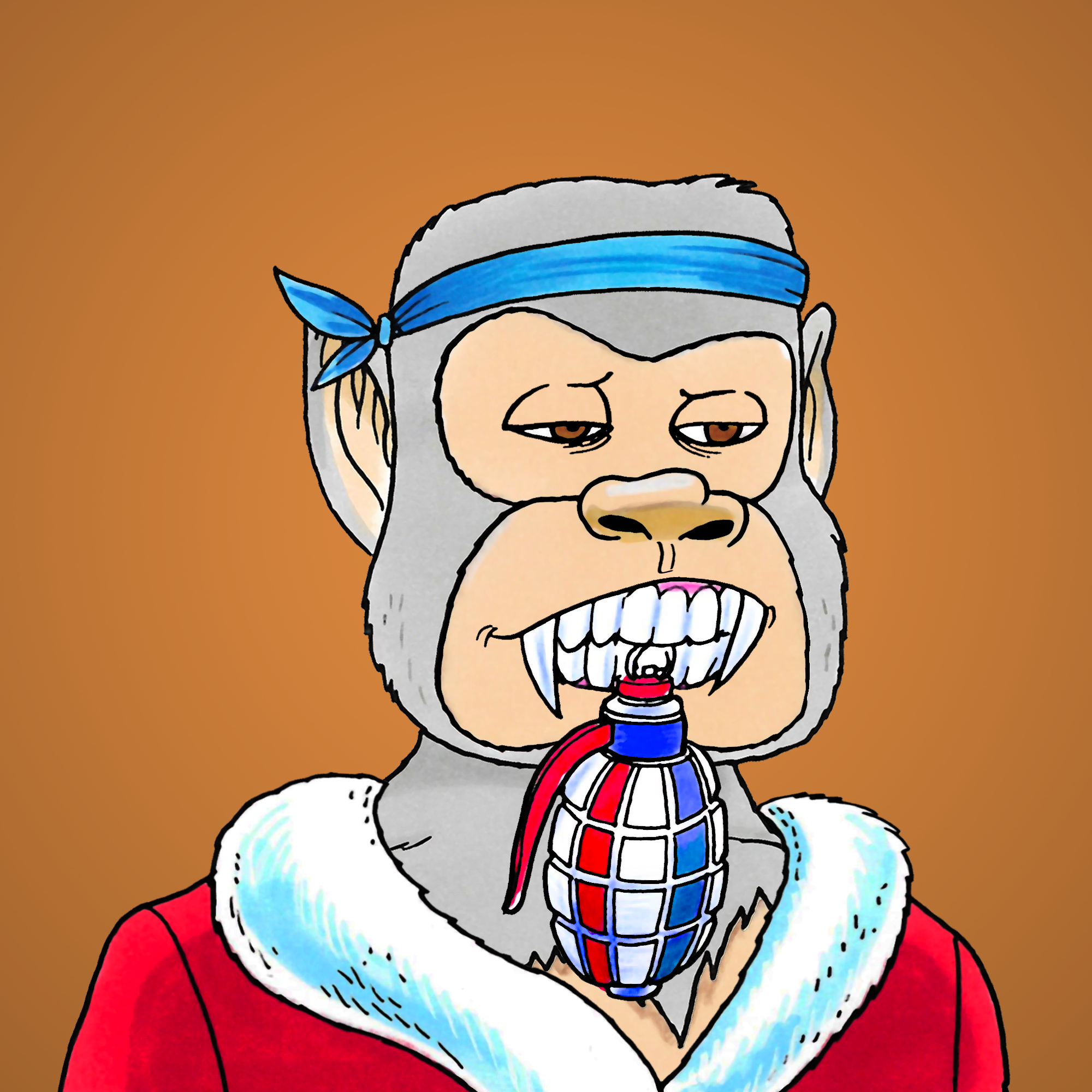 George Trosley - Jungle Freaks - Jungle Freak 4858 - NFT # 4858