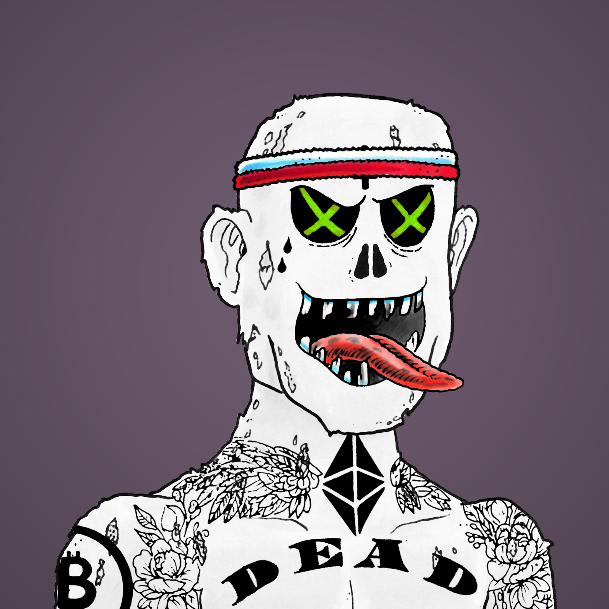 George Trosley - Jungle Freaks - Jungle Freak 486 - NFT # 486