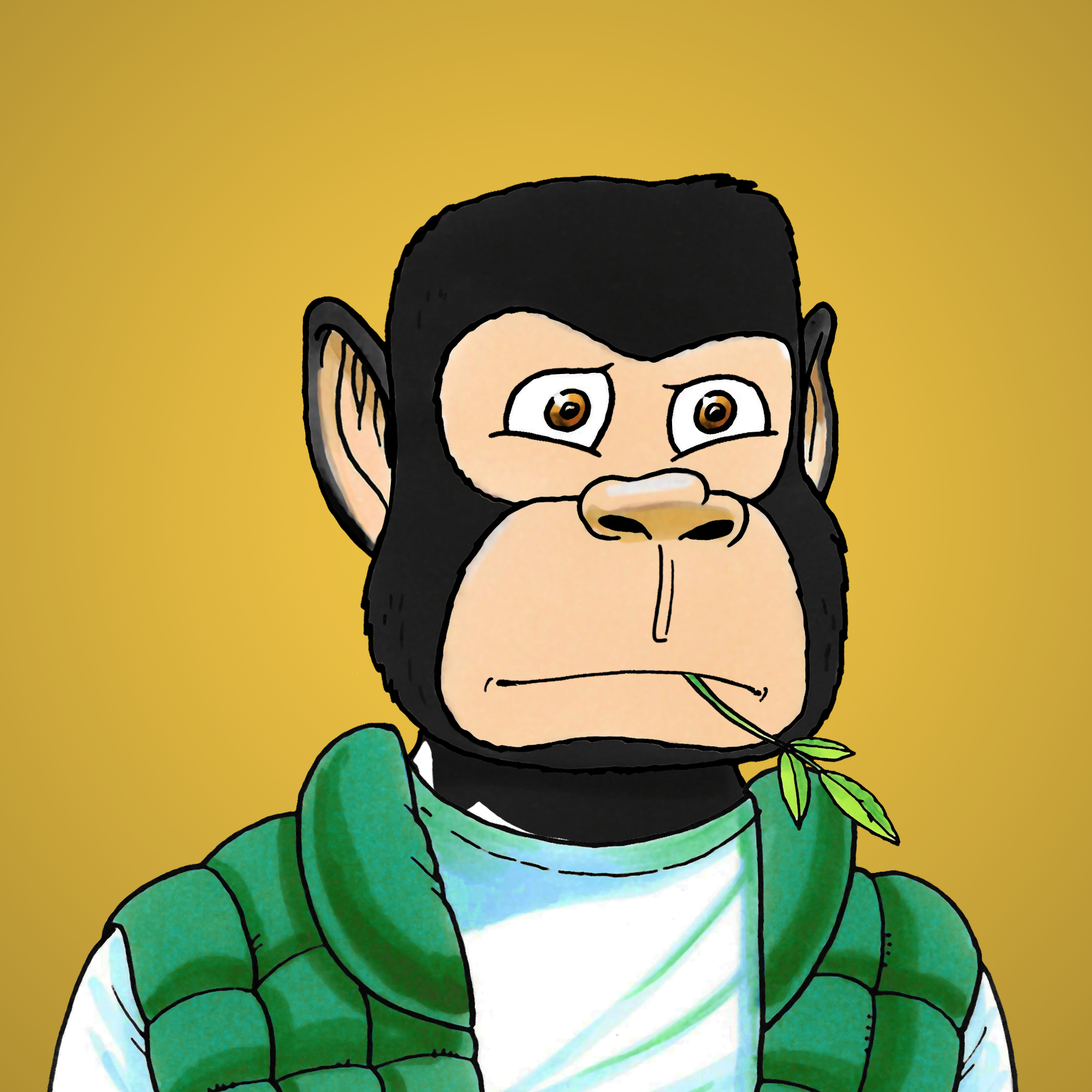 George Trosley - Jungle Freaks - Jungle Freak 4875 - NFT # 4875