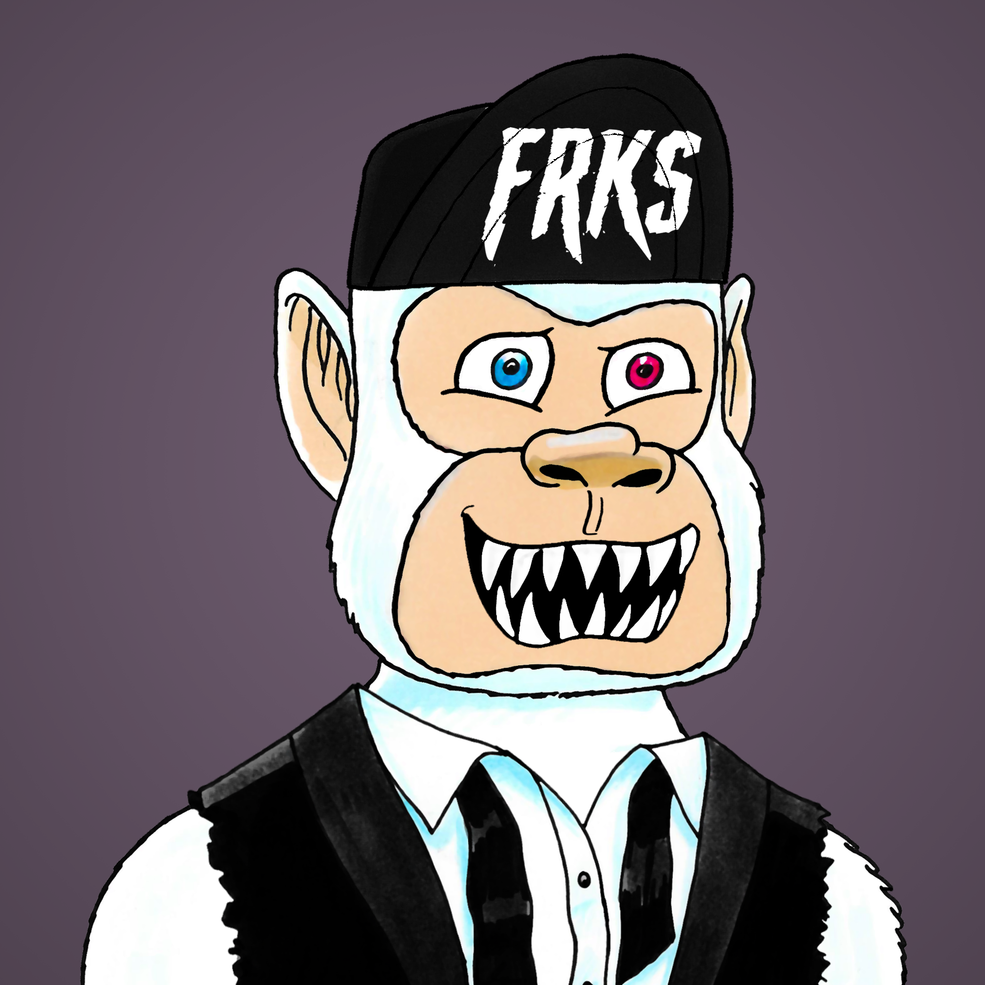 George Trosley - Jungle Freaks - Jungle Freak 4883 - NFT # 4883