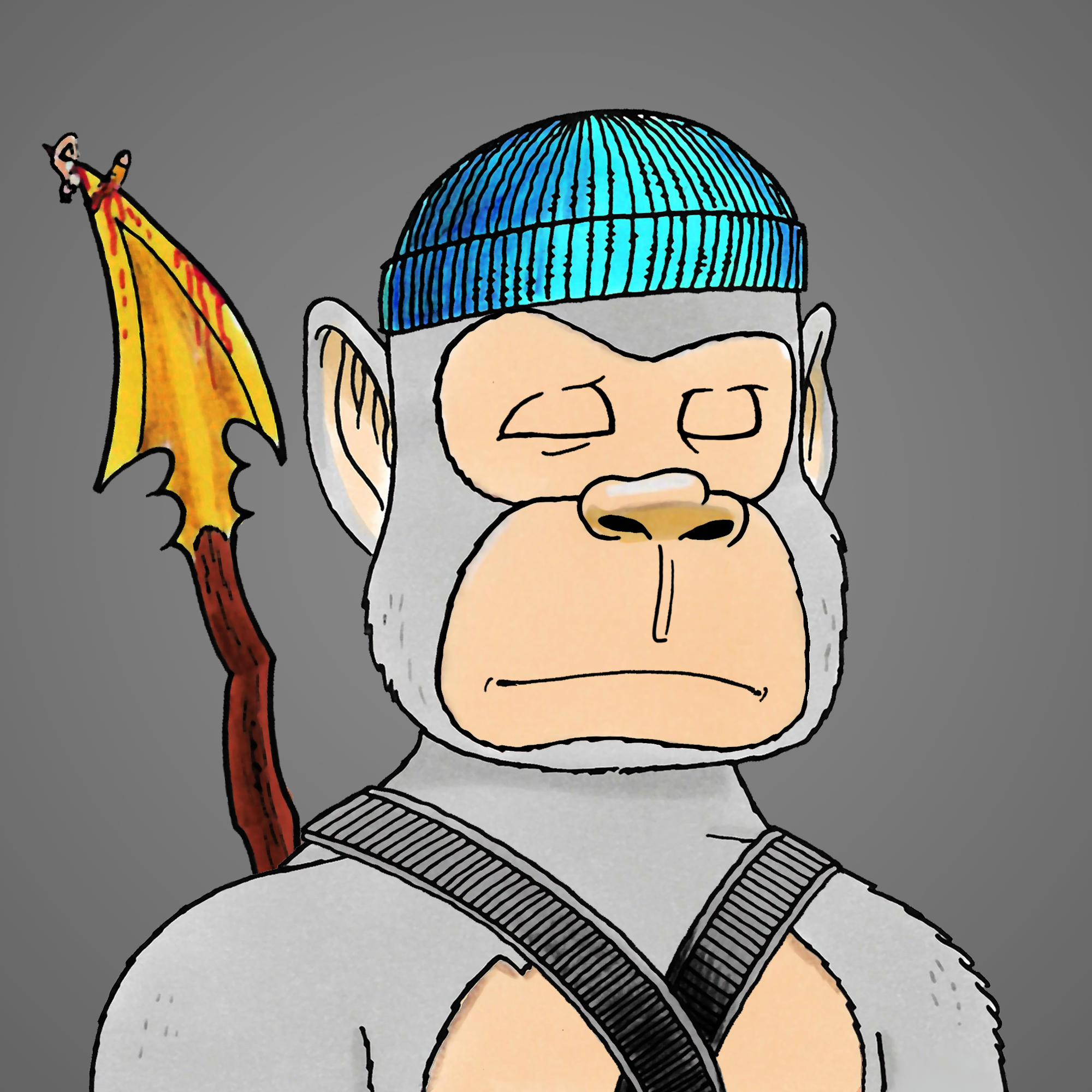 George Trosley - Jungle Freaks - Jungle Freak 4890 - NFT # 4890