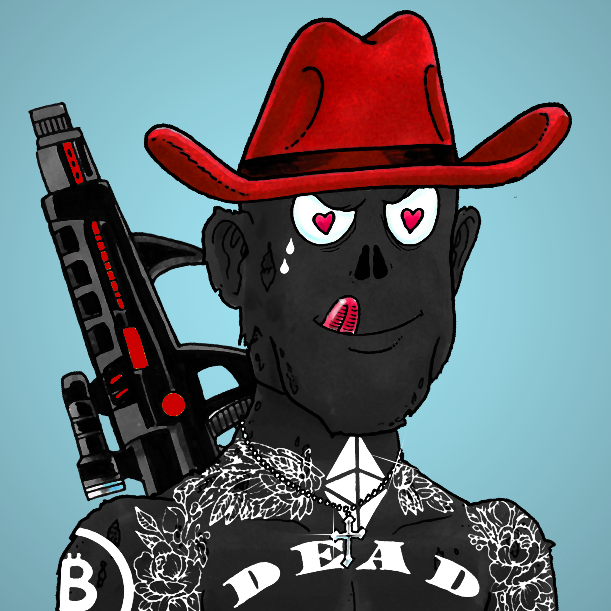 George Trosley - Jungle Freaks - Jungle Freak 4901 - NFT # 4901