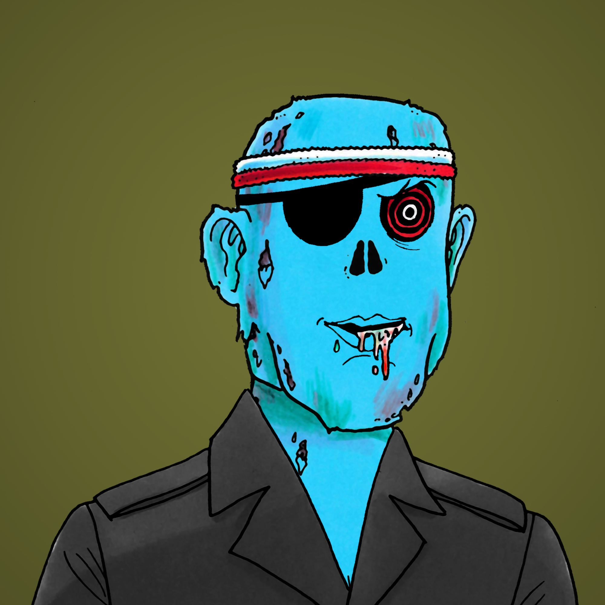 George Trosley - Jungle Freaks - Jungle Freak 4904 - NFT # 4904