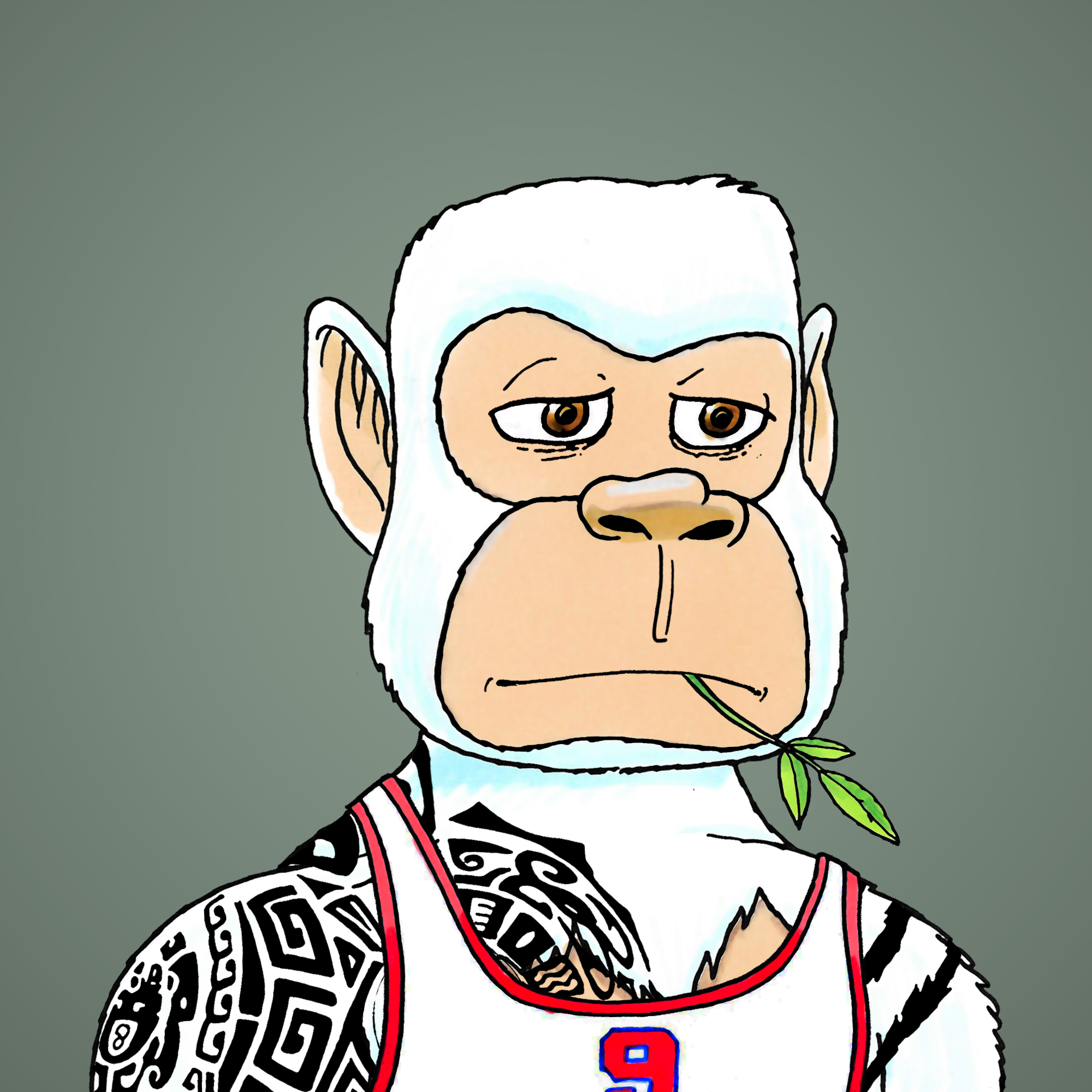 George Trosley - Jungle Freaks - Jungle Freak 4908 - NFT # 4908