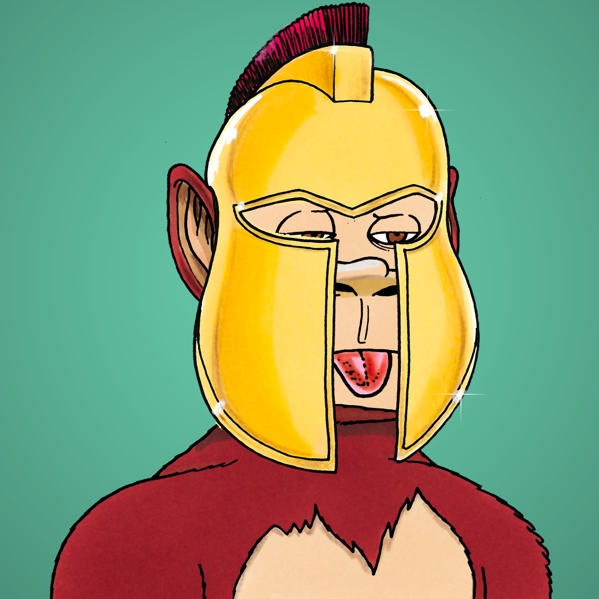 George Trosley - Jungle Freaks - Jungle Freak 4910 - NFT # 4910