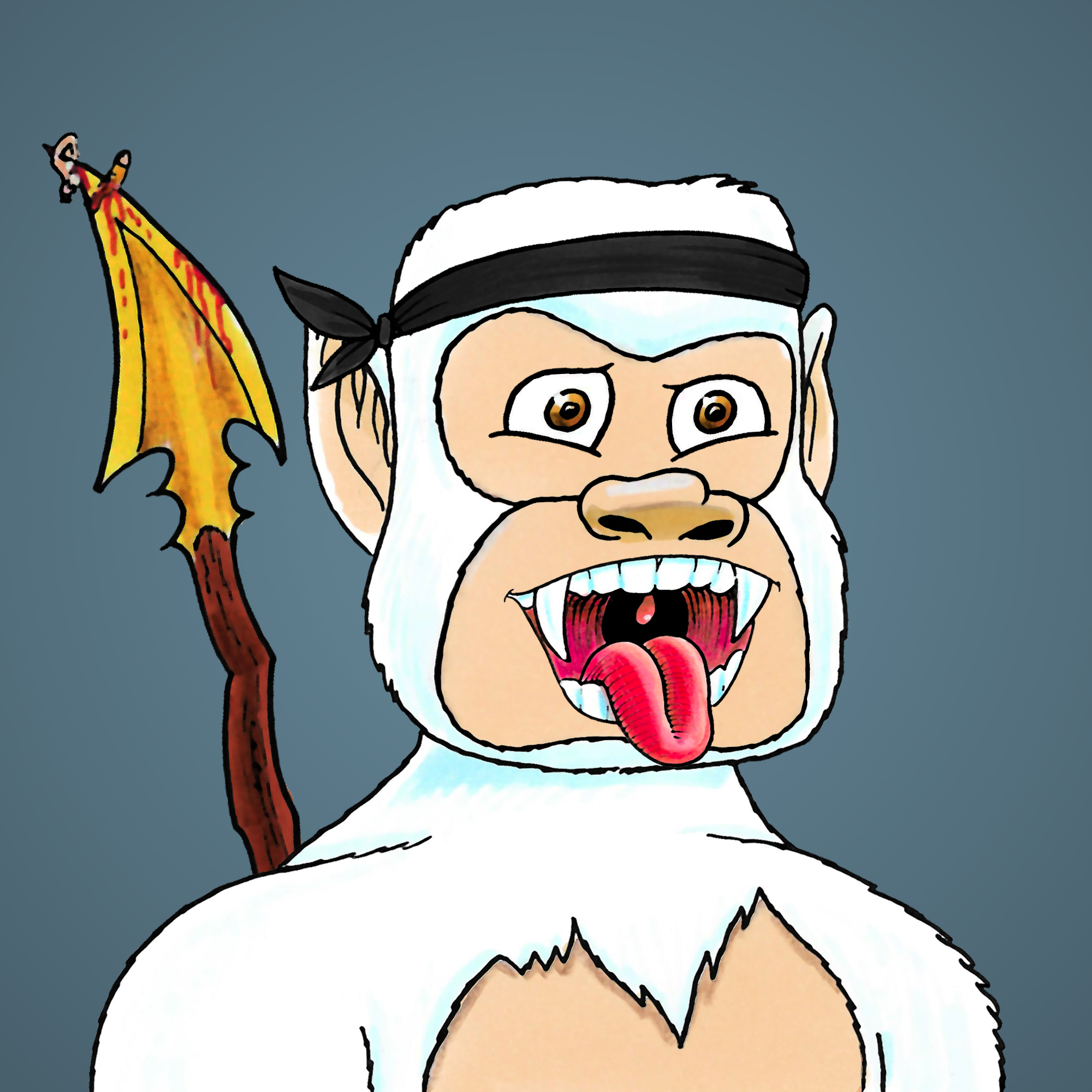 George Trosley - Jungle Freaks - Jungle Freak 4918 - NFT # 4918