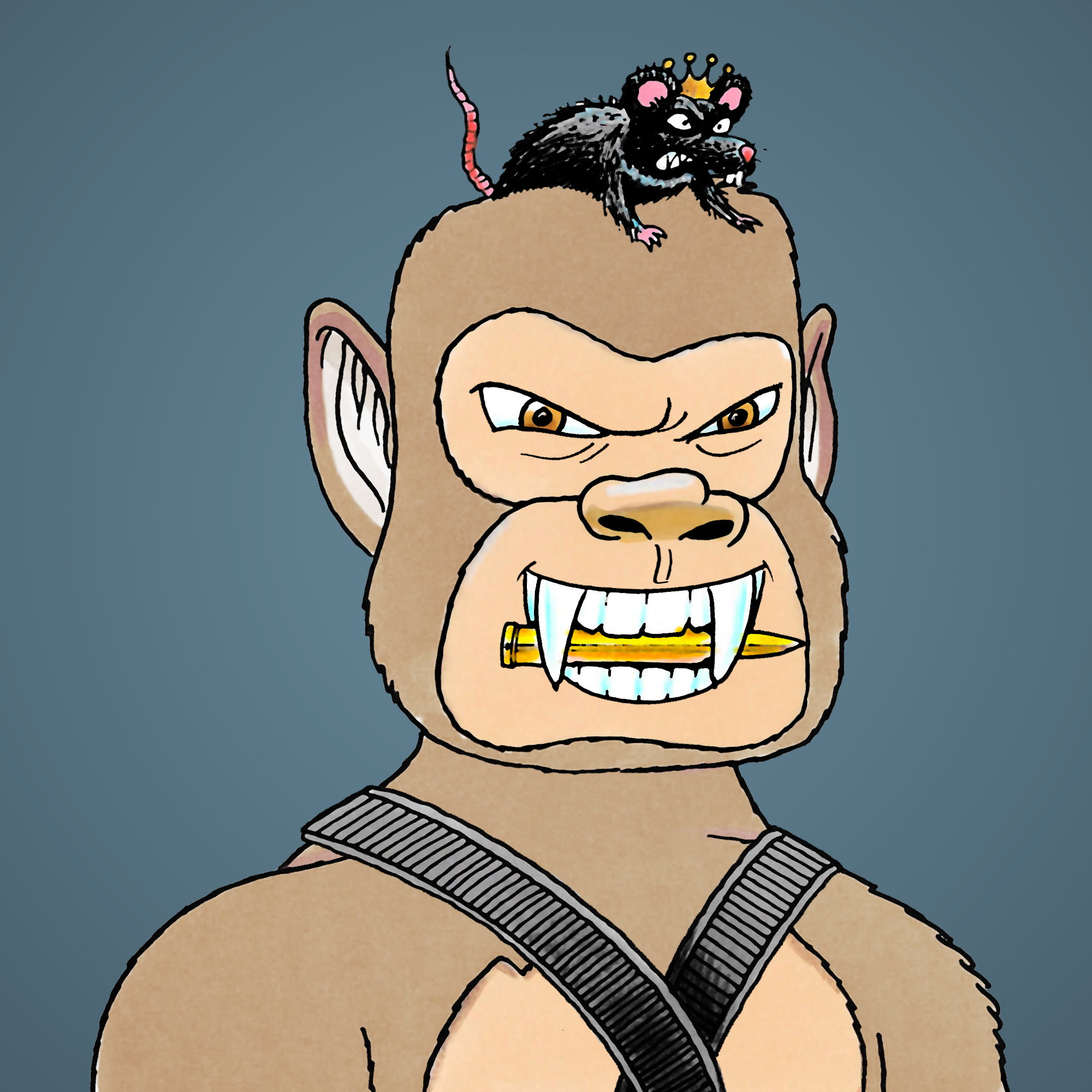 George Trosley - Jungle Freaks - Jungle Freak 492 - NFT # 492