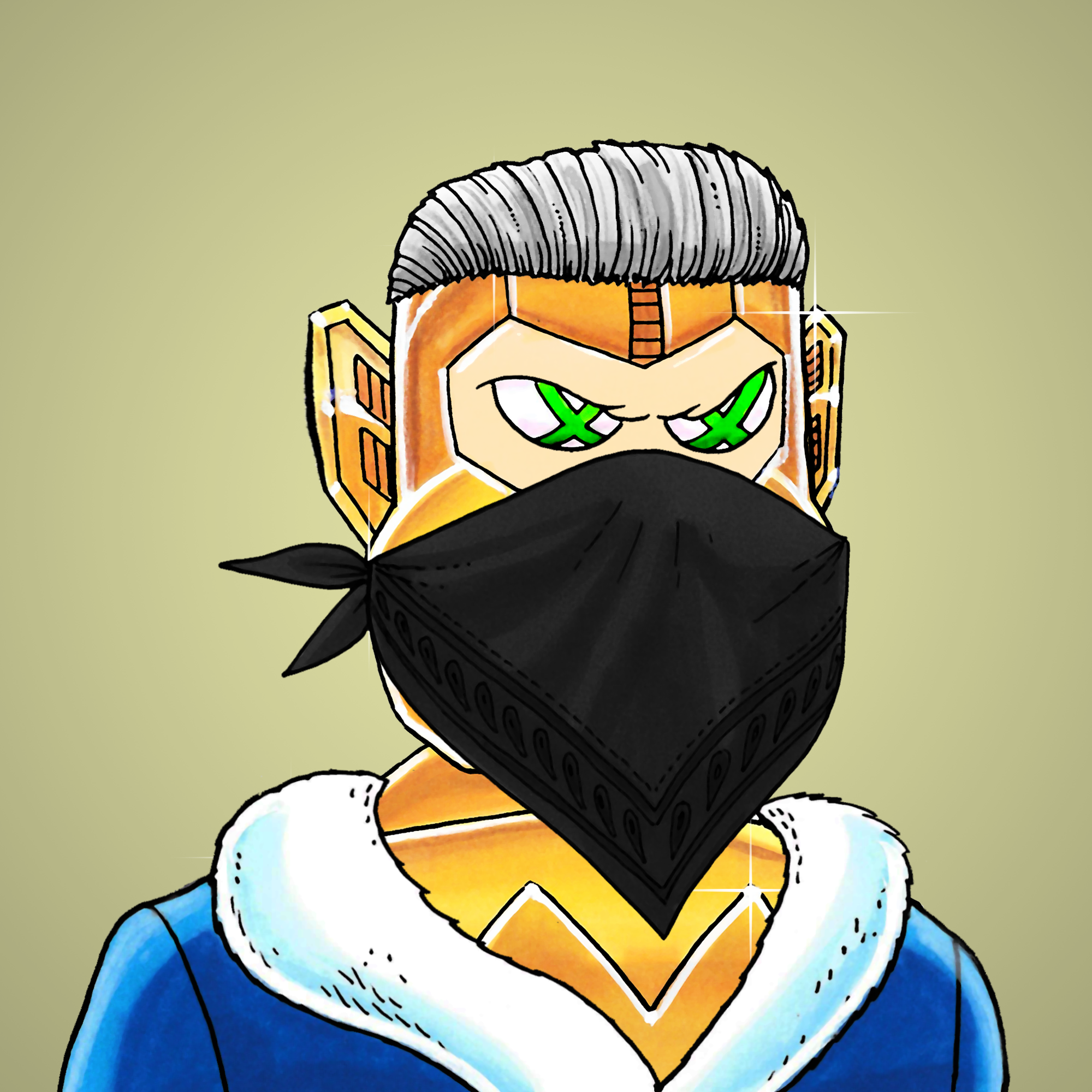 George Trosley - Jungle Freaks - Jungle Freak 4921 - NFT # 4921