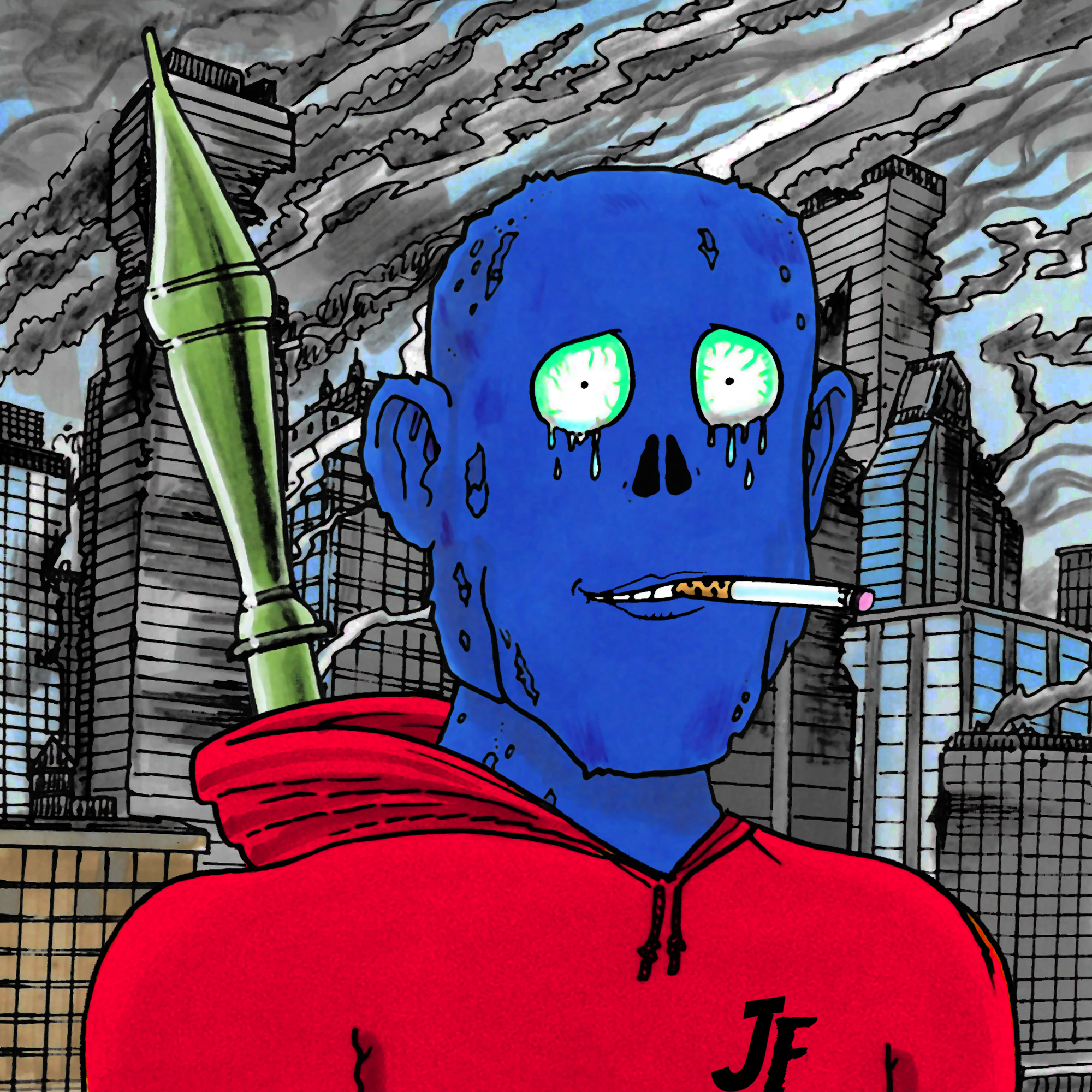 George Trosley - Jungle Freaks - Jungle Freak 4925 - NFT # 4925