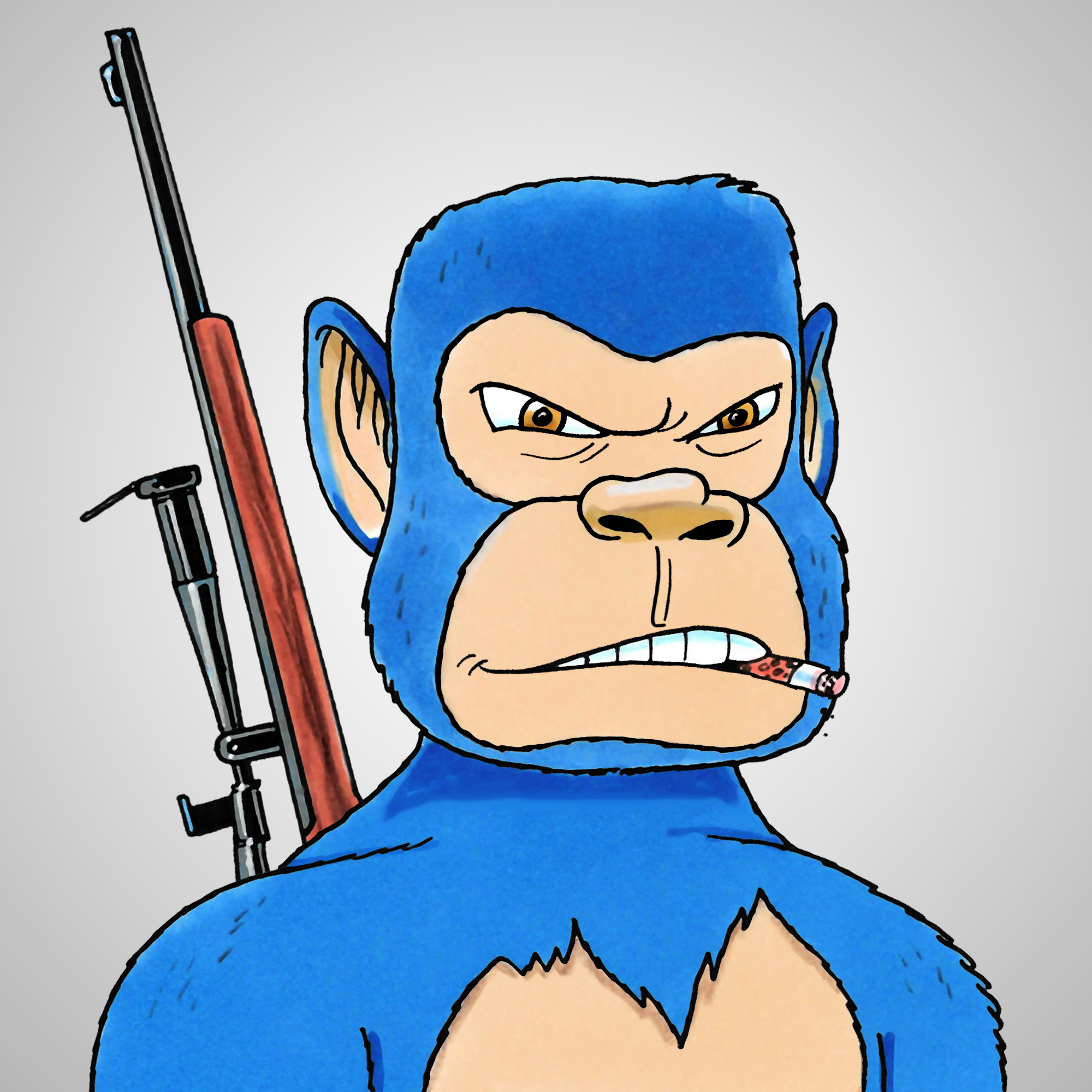 George Trosley - Jungle Freaks - Jungle Freak 4926 - NFT # 4926