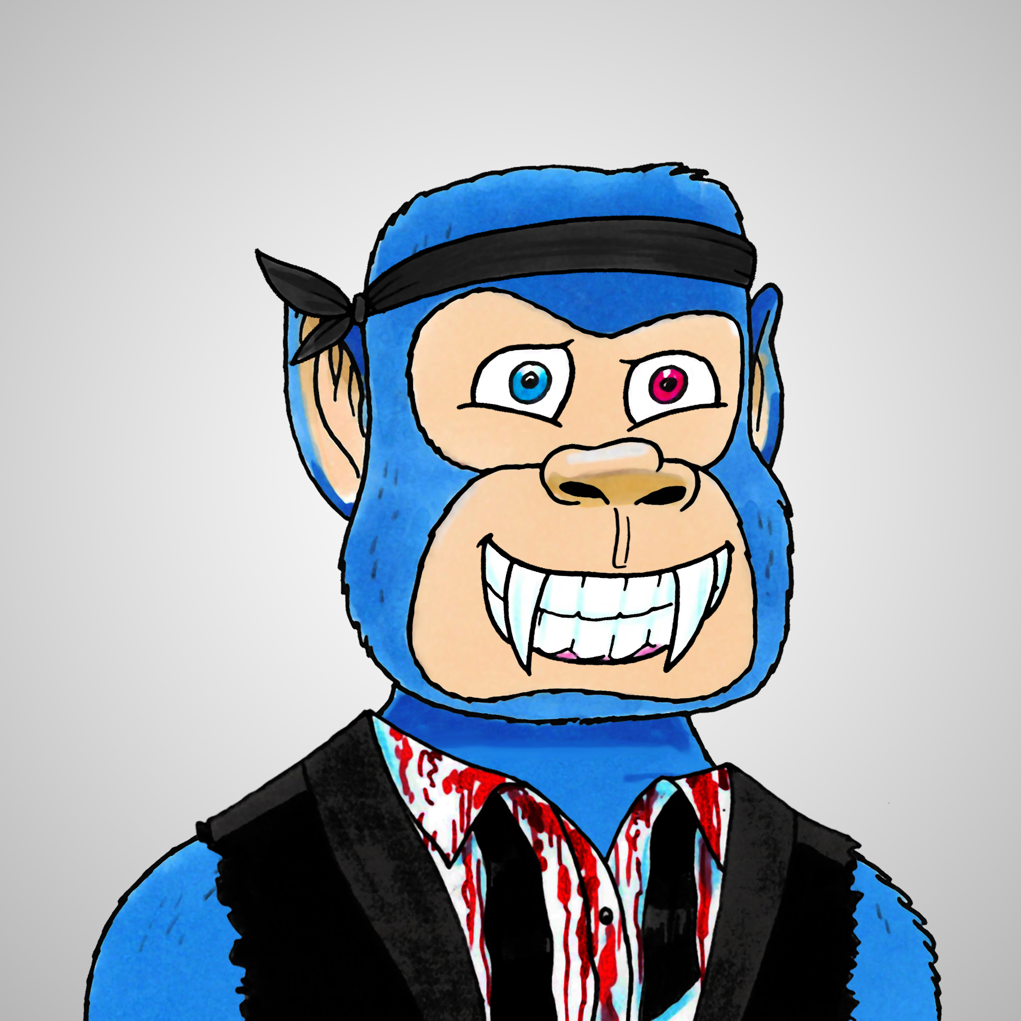 George Trosley - Jungle Freaks - Jungle Freak 4932 - NFT # 4932