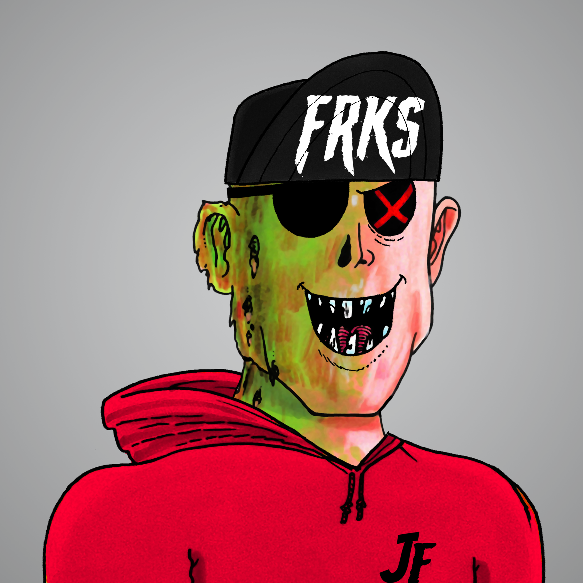 George Trosley - Jungle Freaks - Jungle Freak 4936 - NFT # 4936