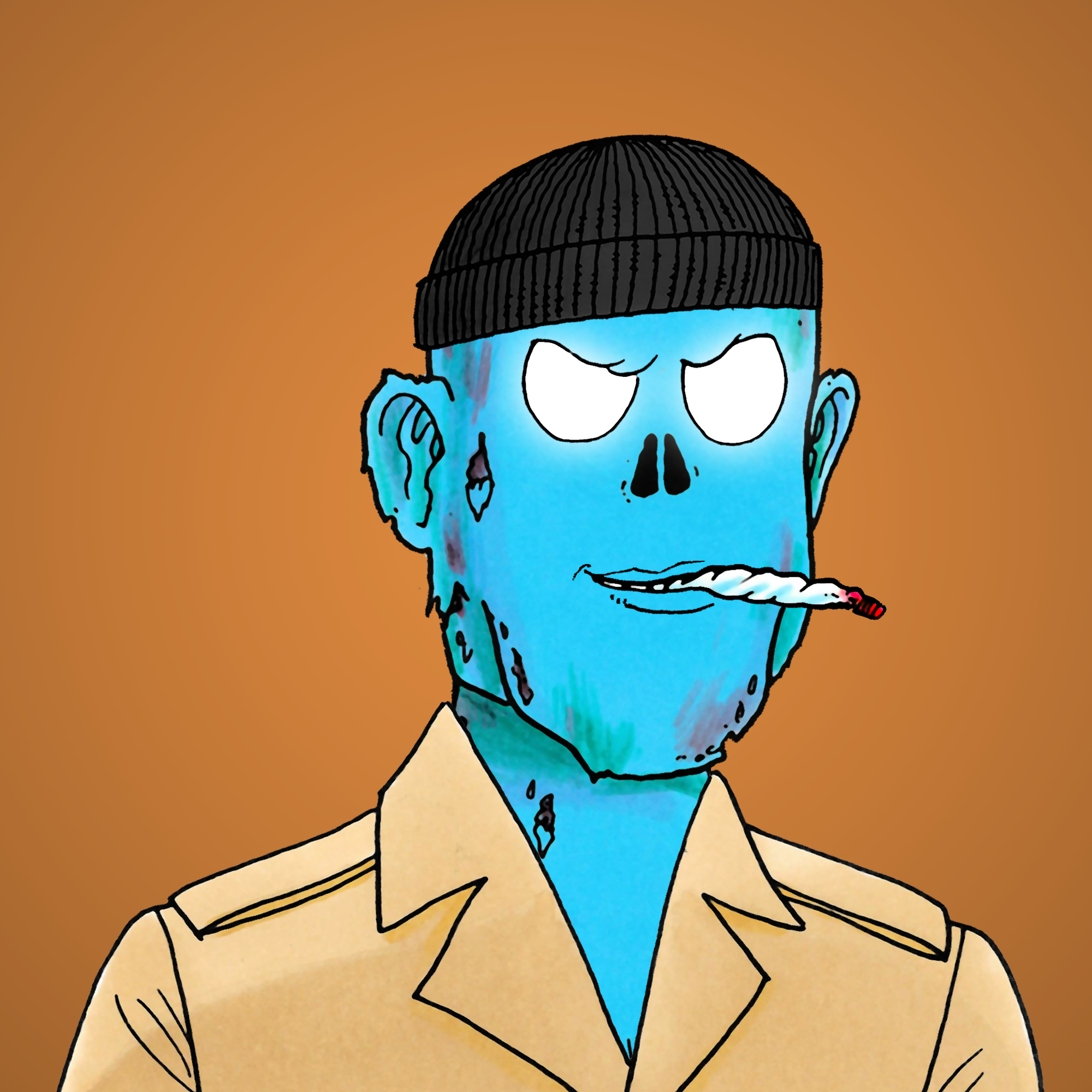 George Trosley - Jungle Freaks - Jungle Freak 4958 - NFT # 4958