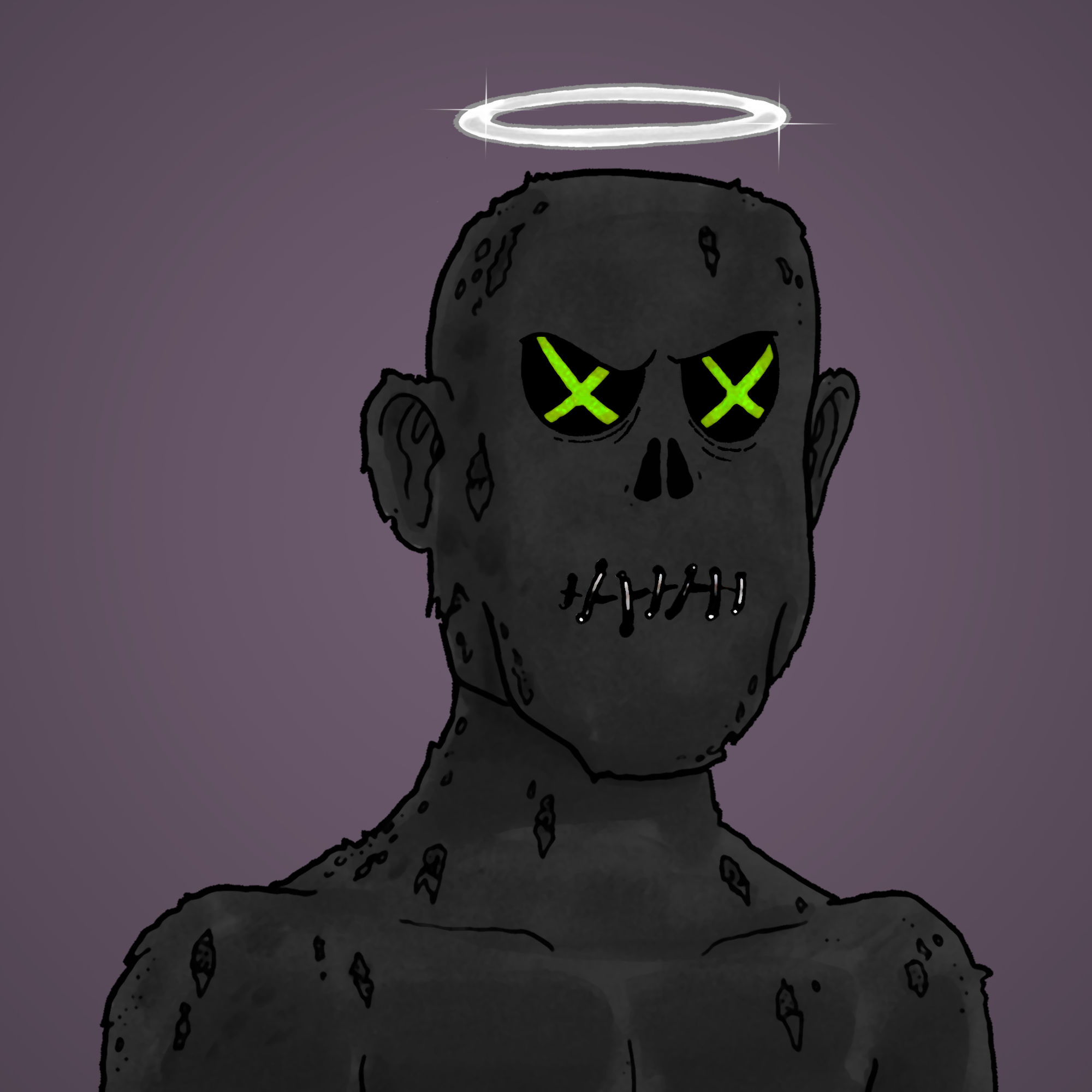 George Trosley - Jungle Freaks - Jungle Freak 4971 - NFT # 4971