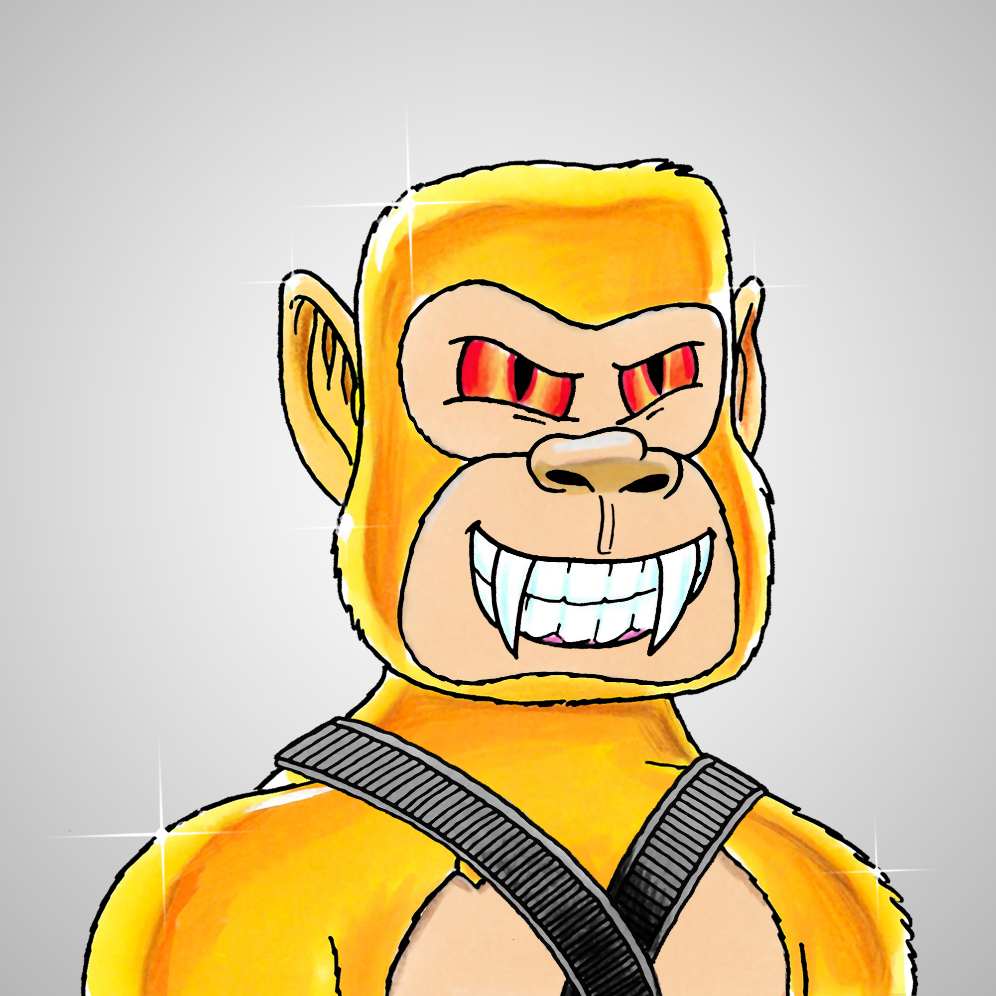 George Trosley - Jungle Freaks - Jungle Freak 4978 - NFT # 4978