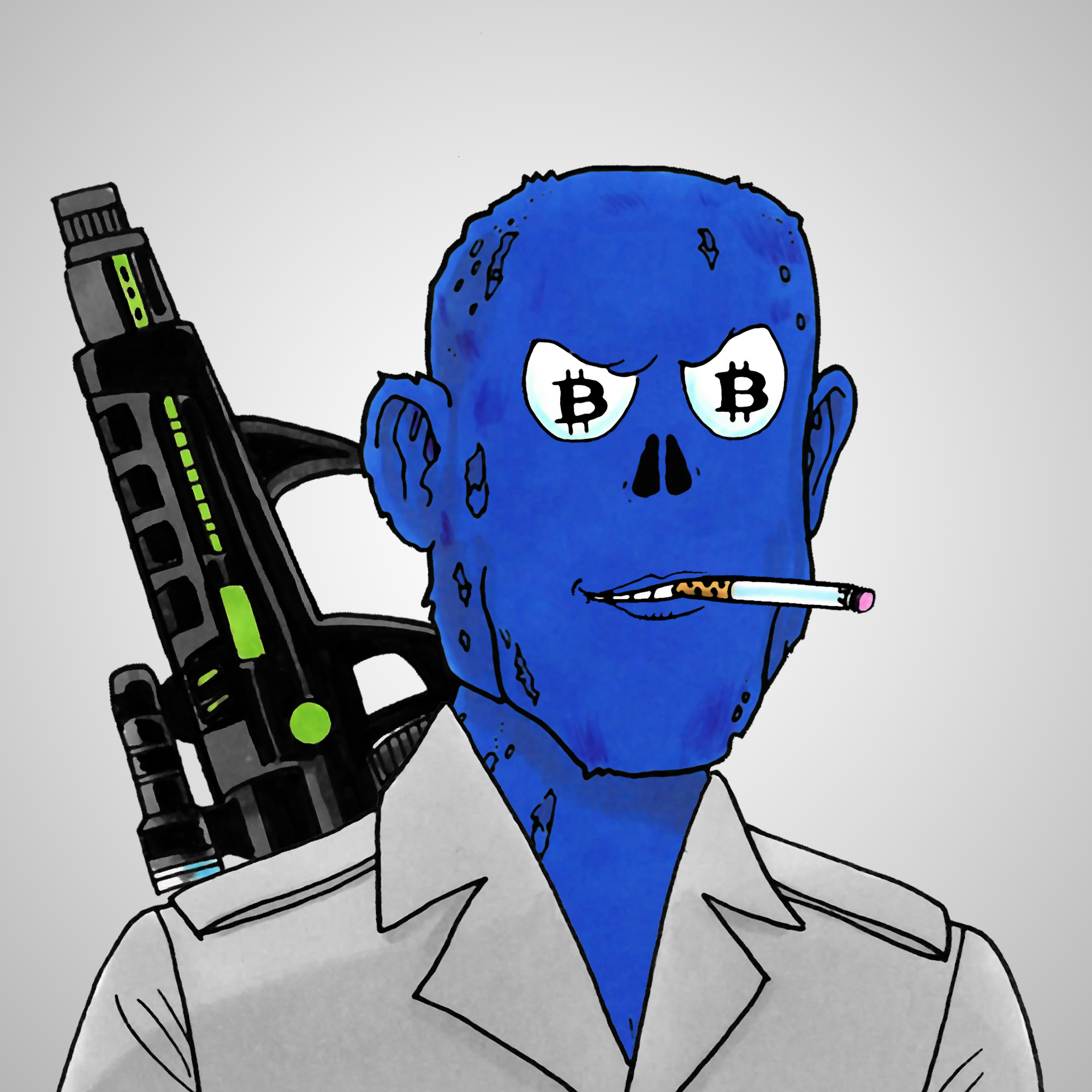 George Trosley - Jungle Freaks - Jungle Freak 4979 - NFT # 4979