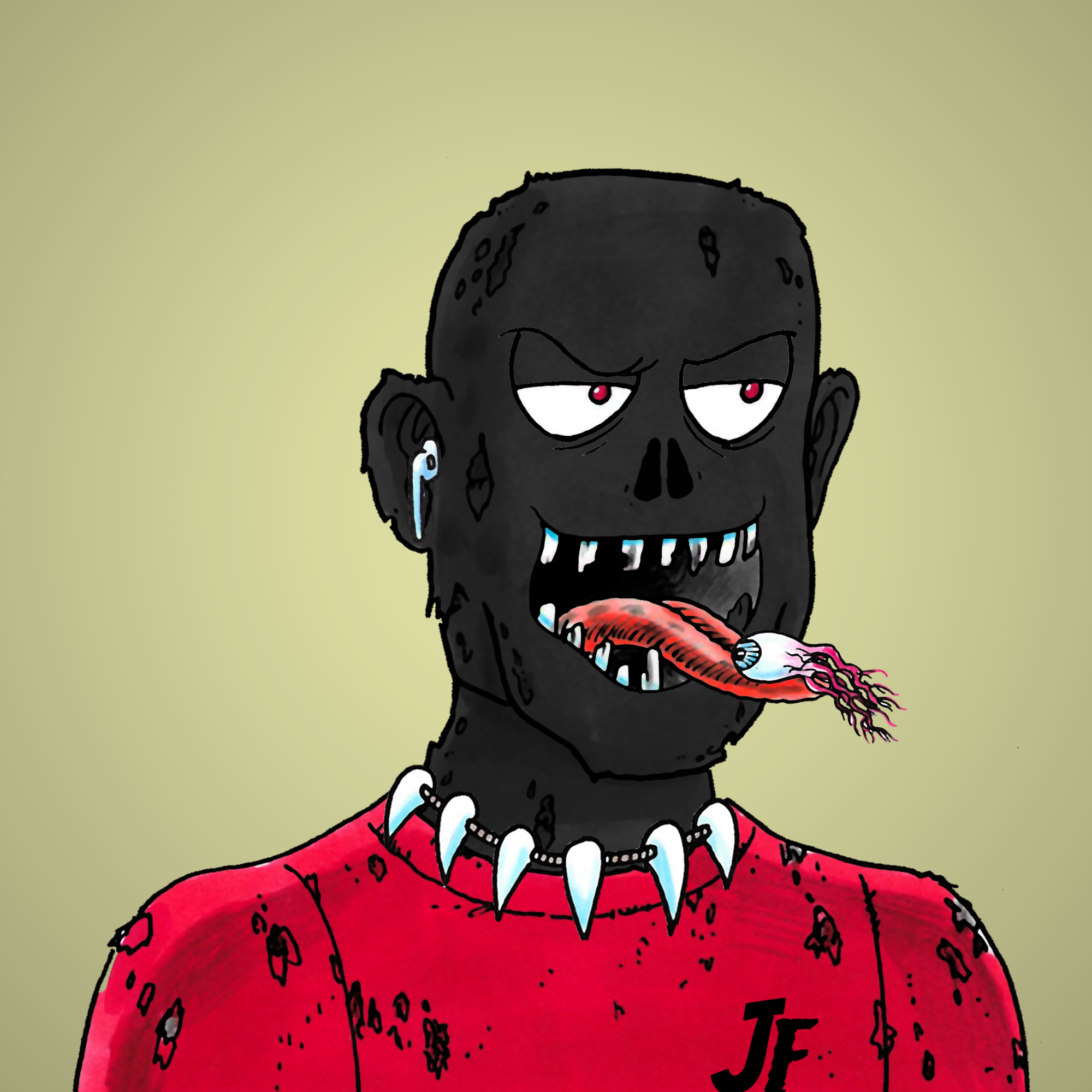 George Trosley - Jungle Freaks - Jungle Freak 498 - NFT # 498