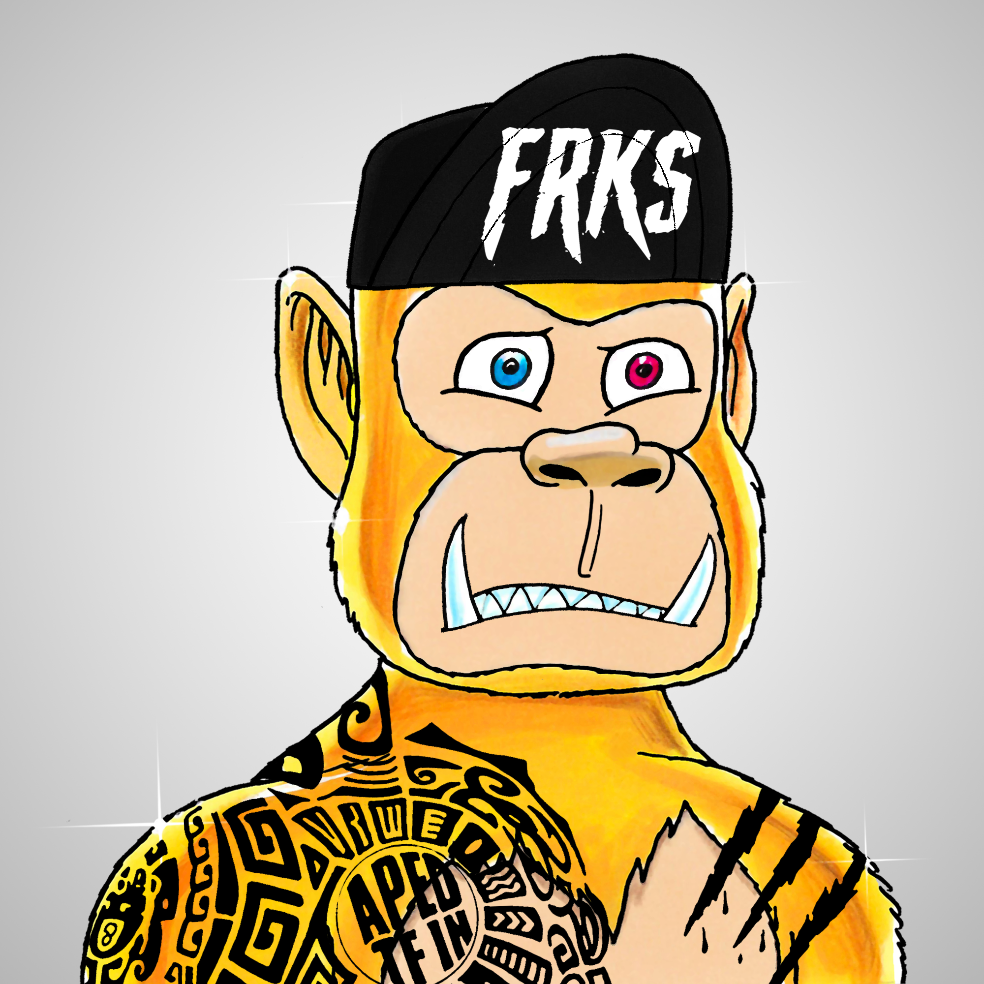 George Trosley - Jungle Freaks - Jungle Freak 499 - NFT # 499