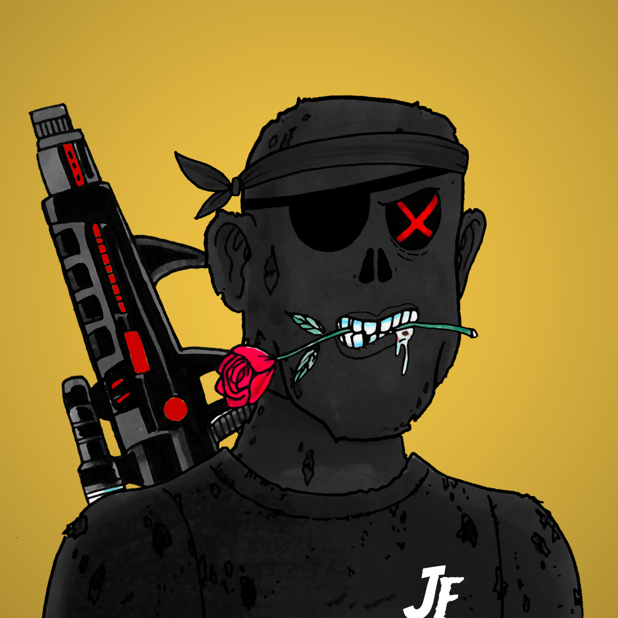 George Trosley - Jungle Freaks - Jungle Freak 4993 - NFT # 4993