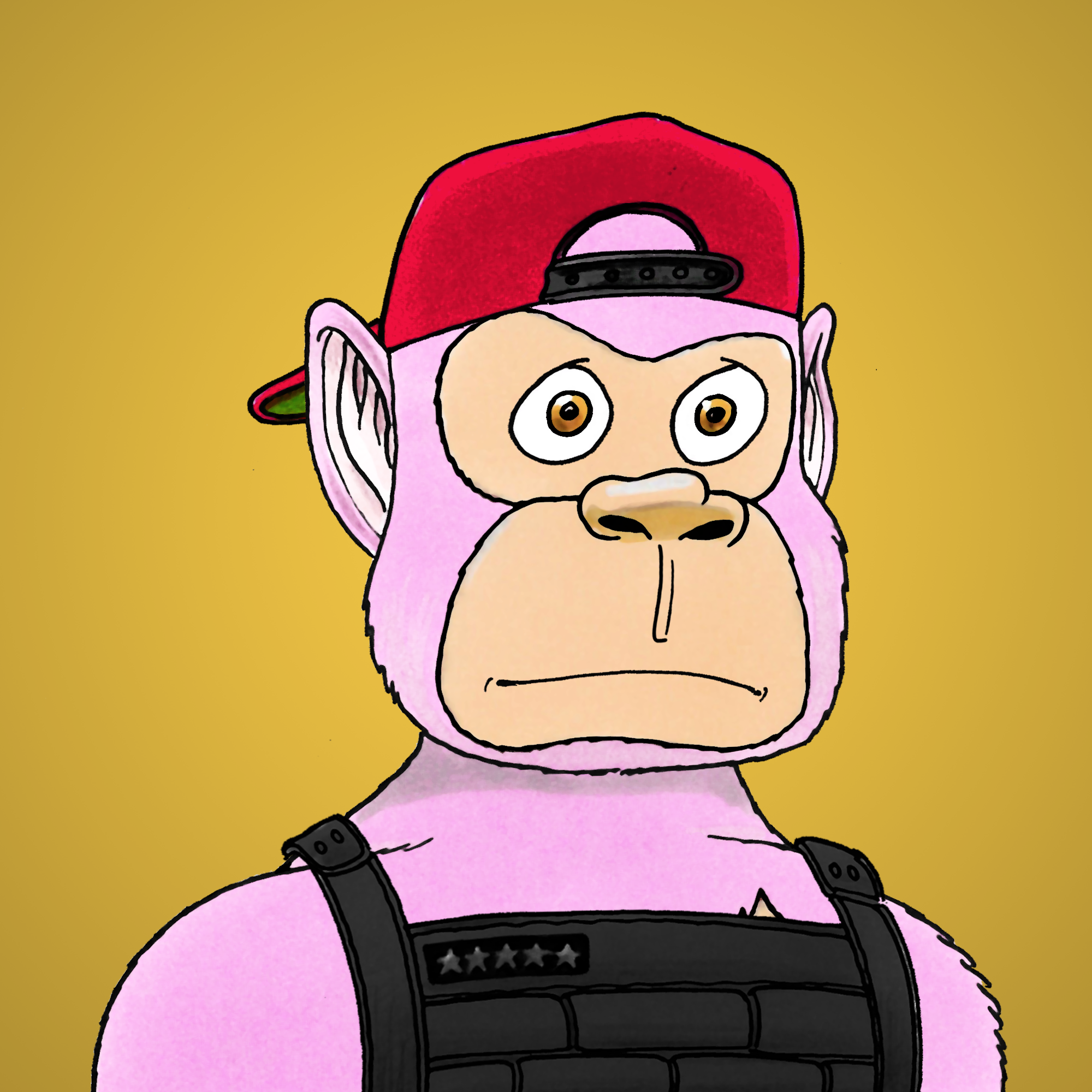 George Trosley - Jungle Freaks - Jungle Freak 4998 - NFT # 4998