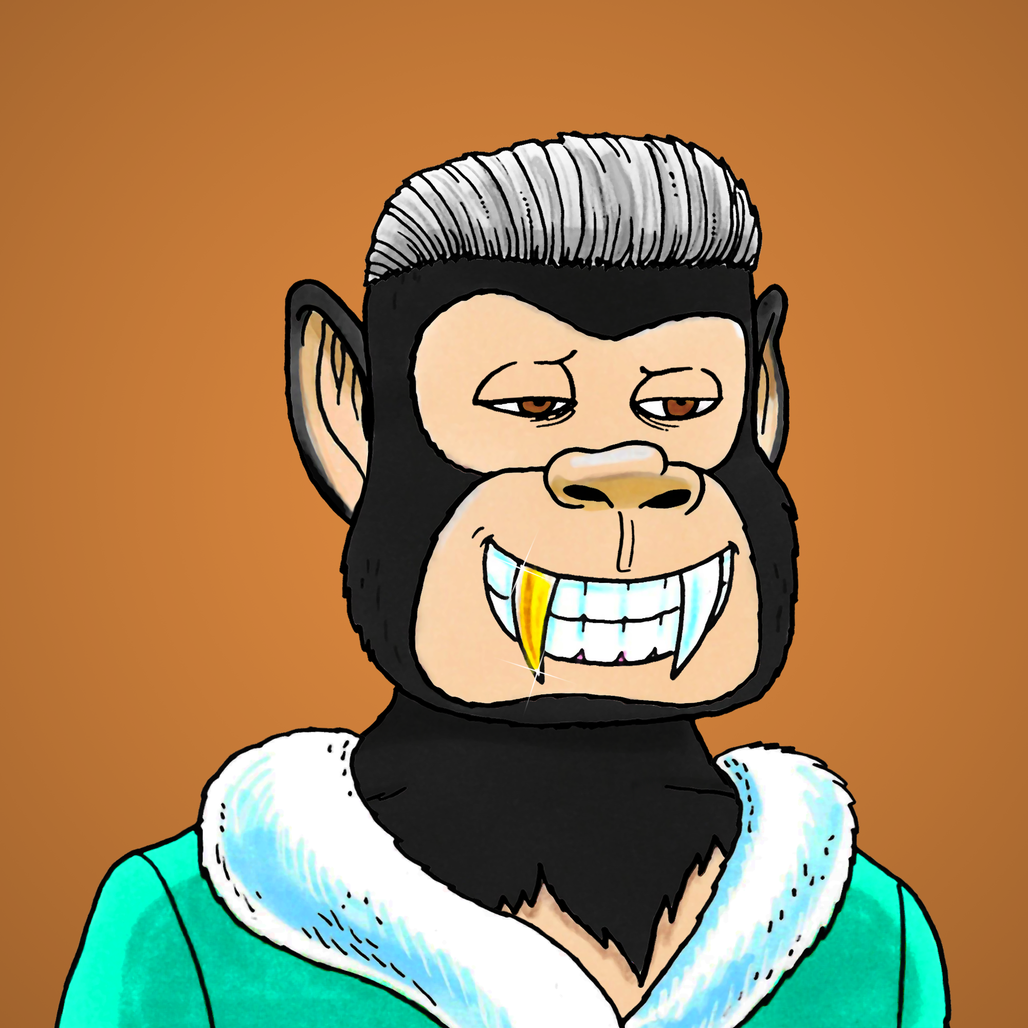 George Trosley - Jungle Freaks - Jungle Freak 4999 - NFT # 4999