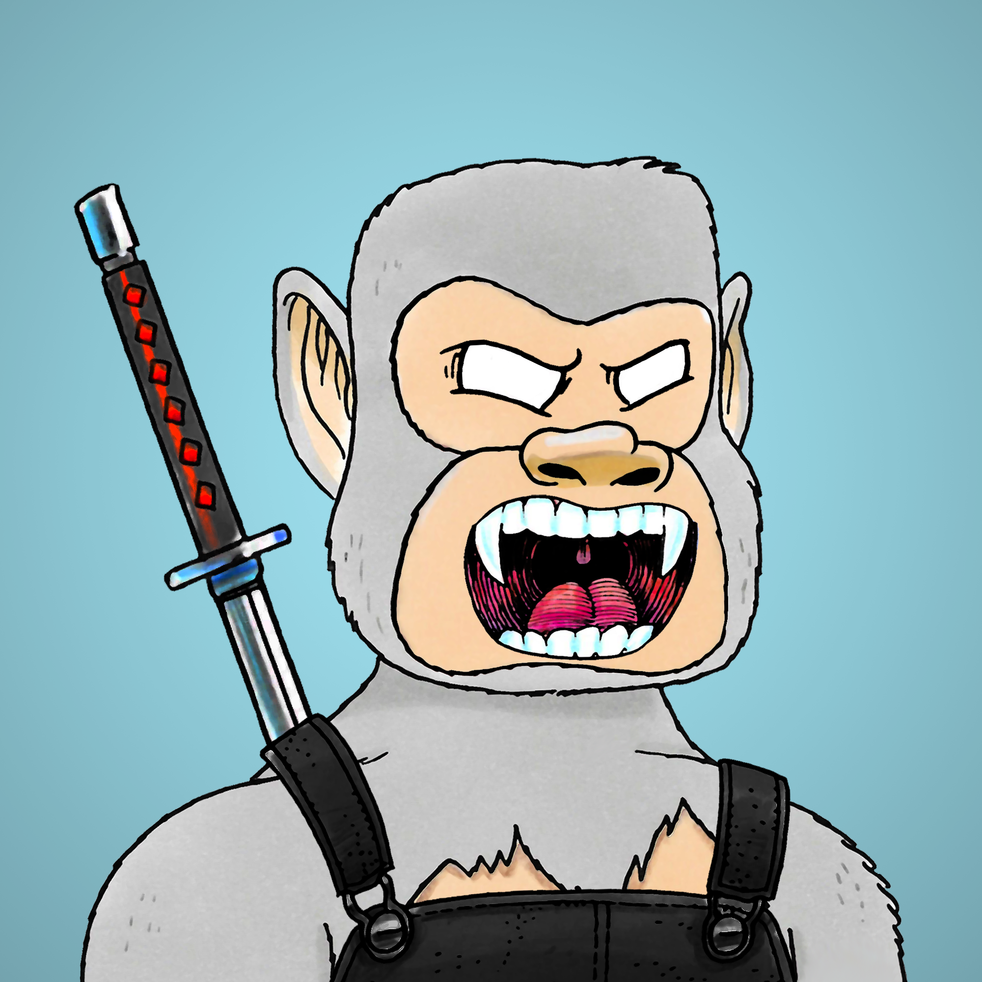 George Trosley - Jungle Freaks - Jungle Freak 5009 - NFT # 5009