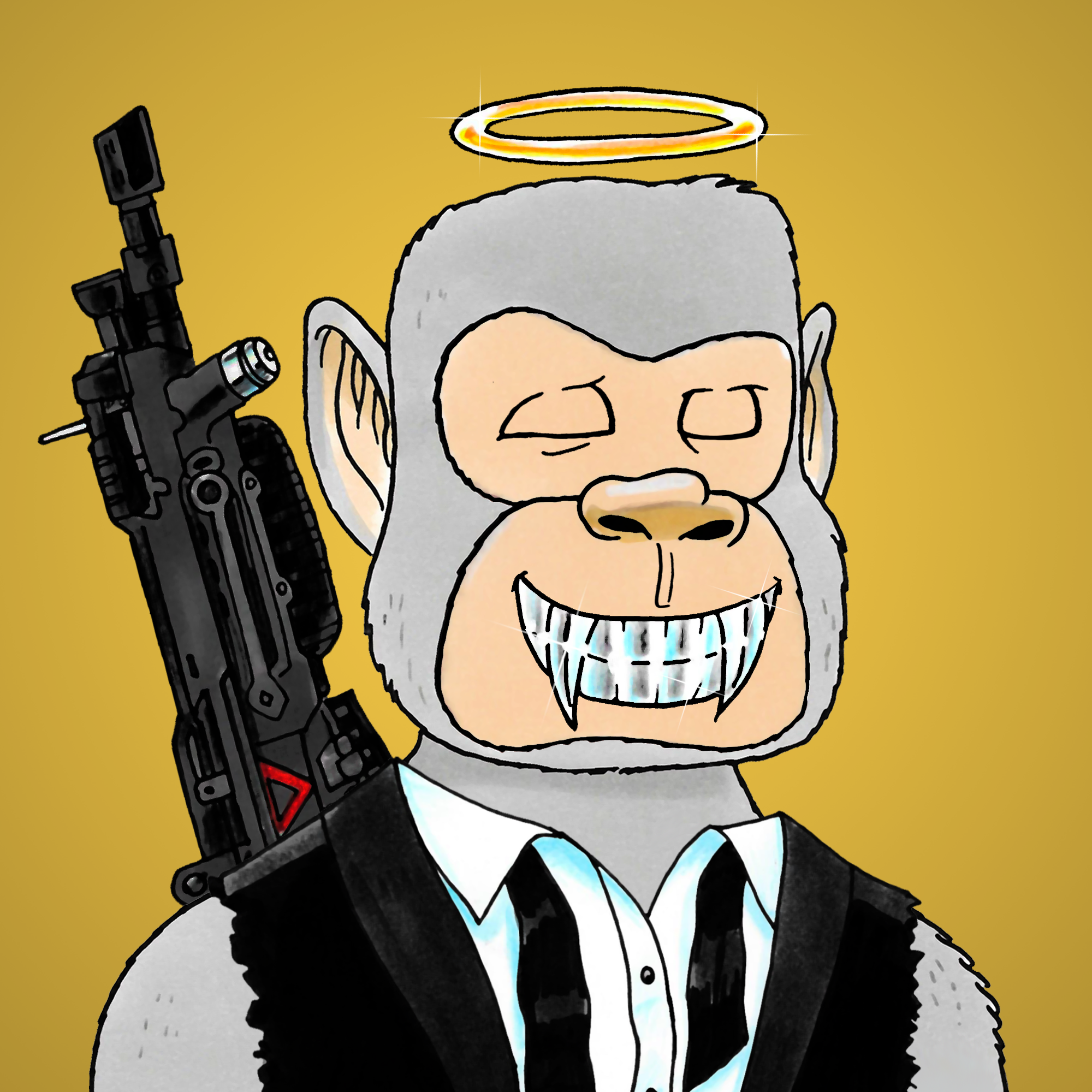 George Trosley - Jungle Freaks - Jungle Freak 5011 - NFT # 5011