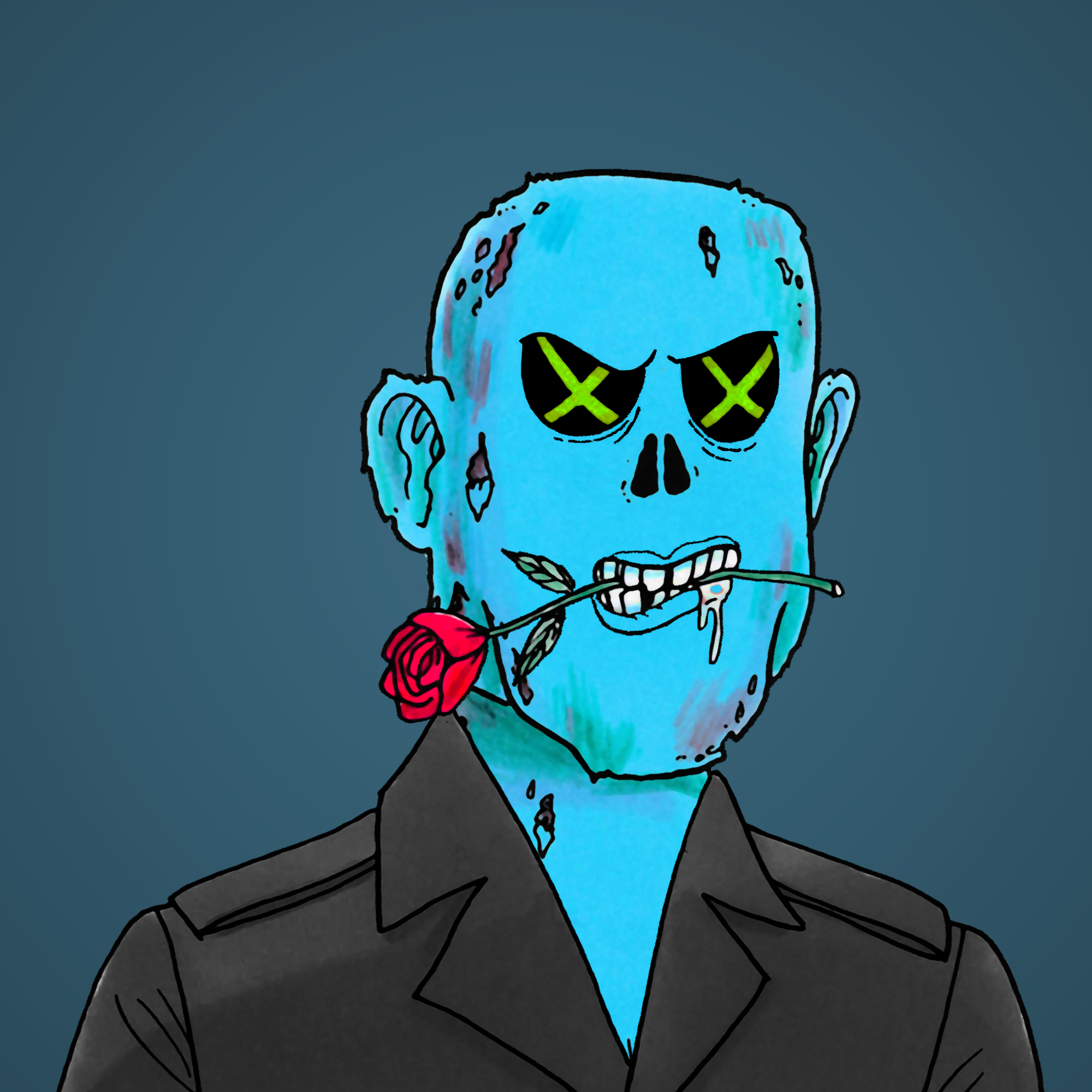 George Trosley - Jungle Freaks - Jungle Freak 5015 - NFT # 5015