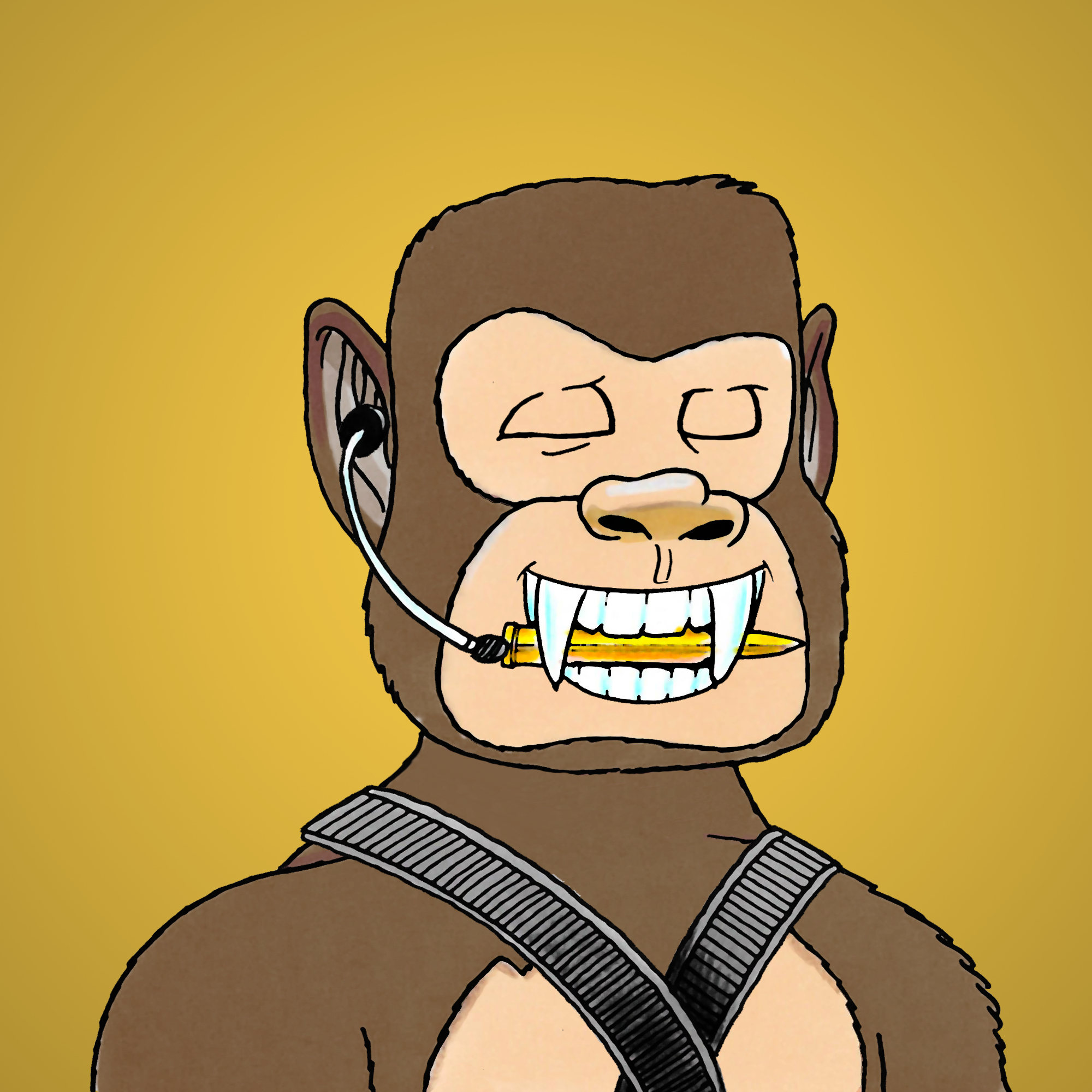 George Trosley - Jungle Freaks - Jungle Freak 5016 - NFT # 5016