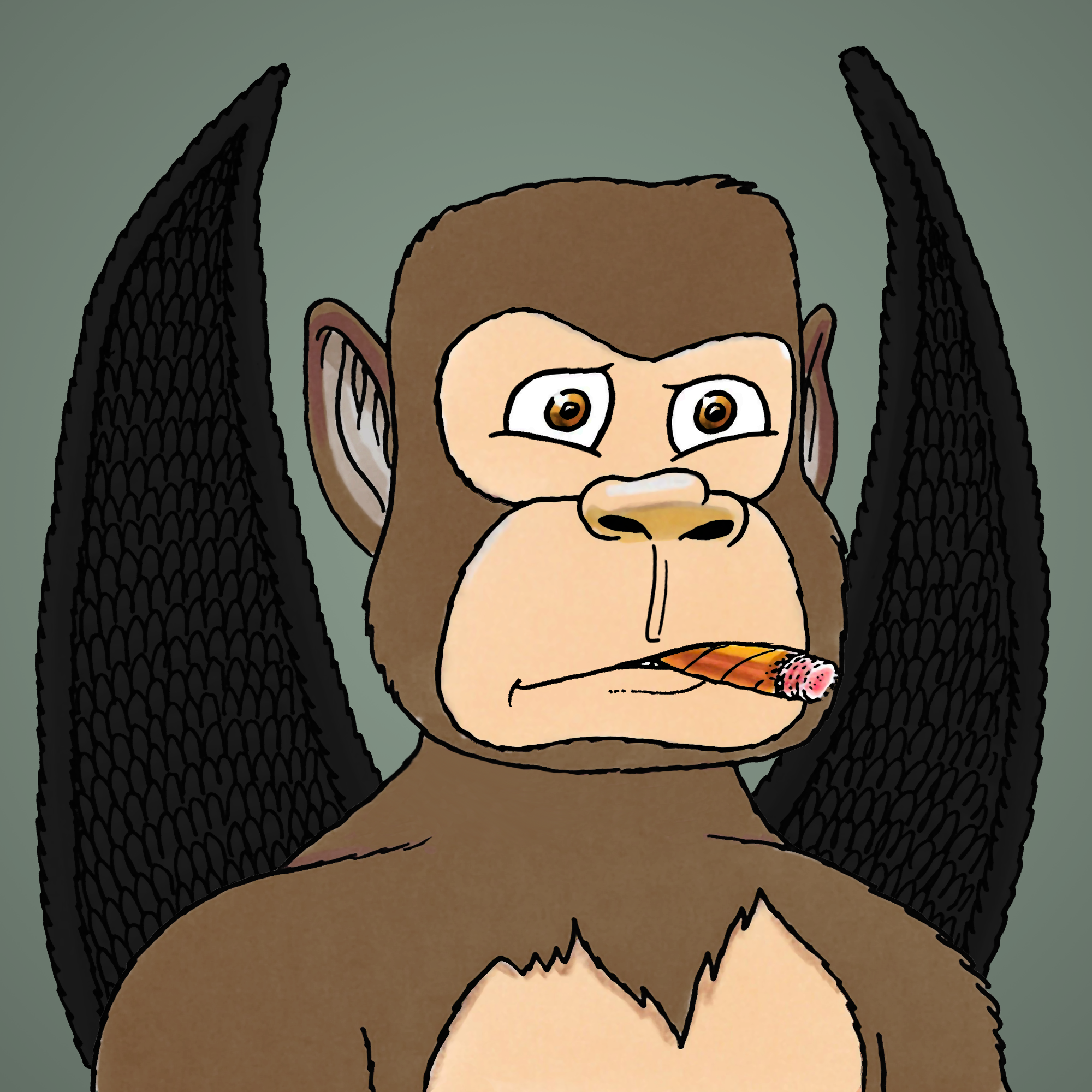 George Trosley - Jungle Freaks - Jungle Freak 5017 - NFT # 5017