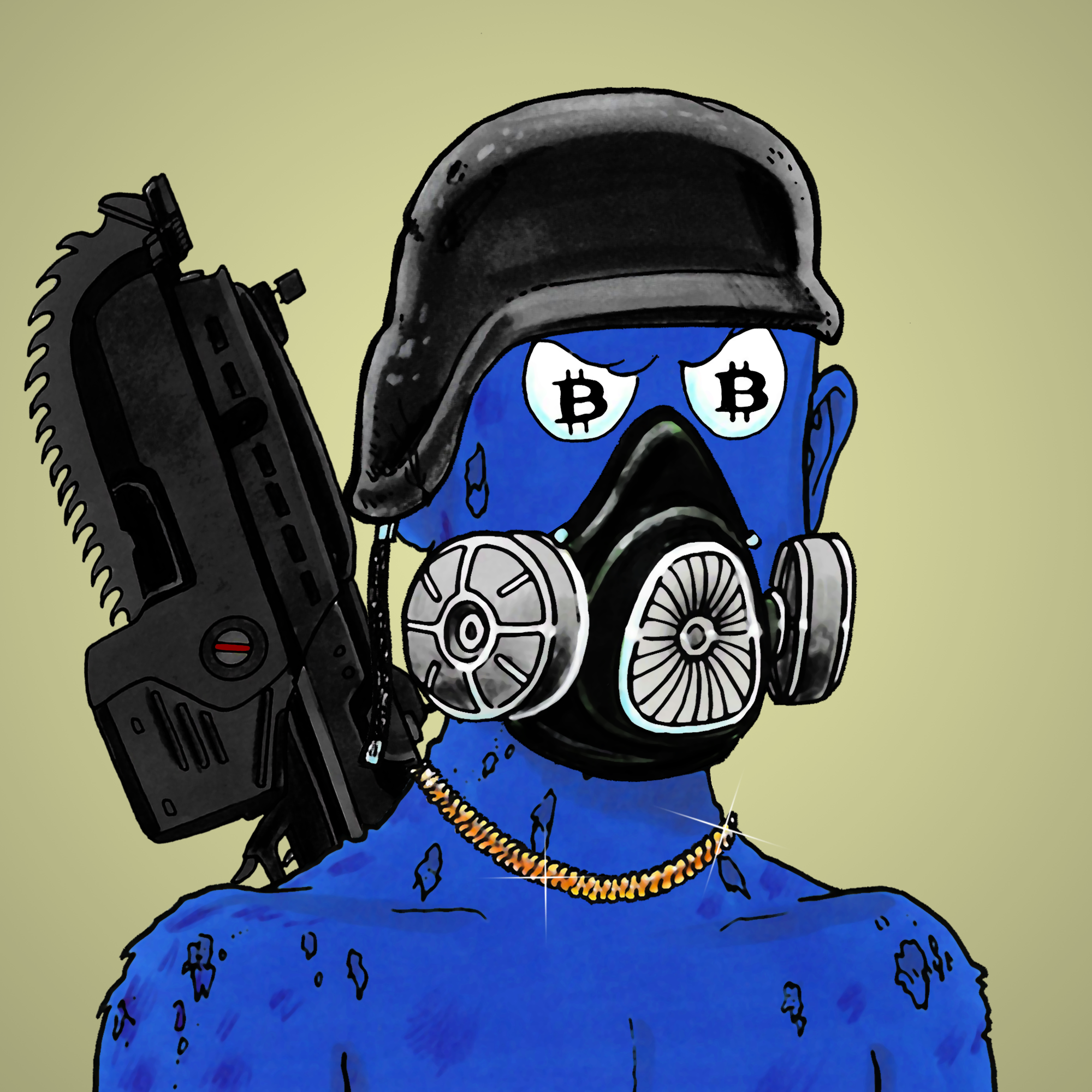 George Trosley - Jungle Freaks - Jungle Freak 5018 - NFT # 5018