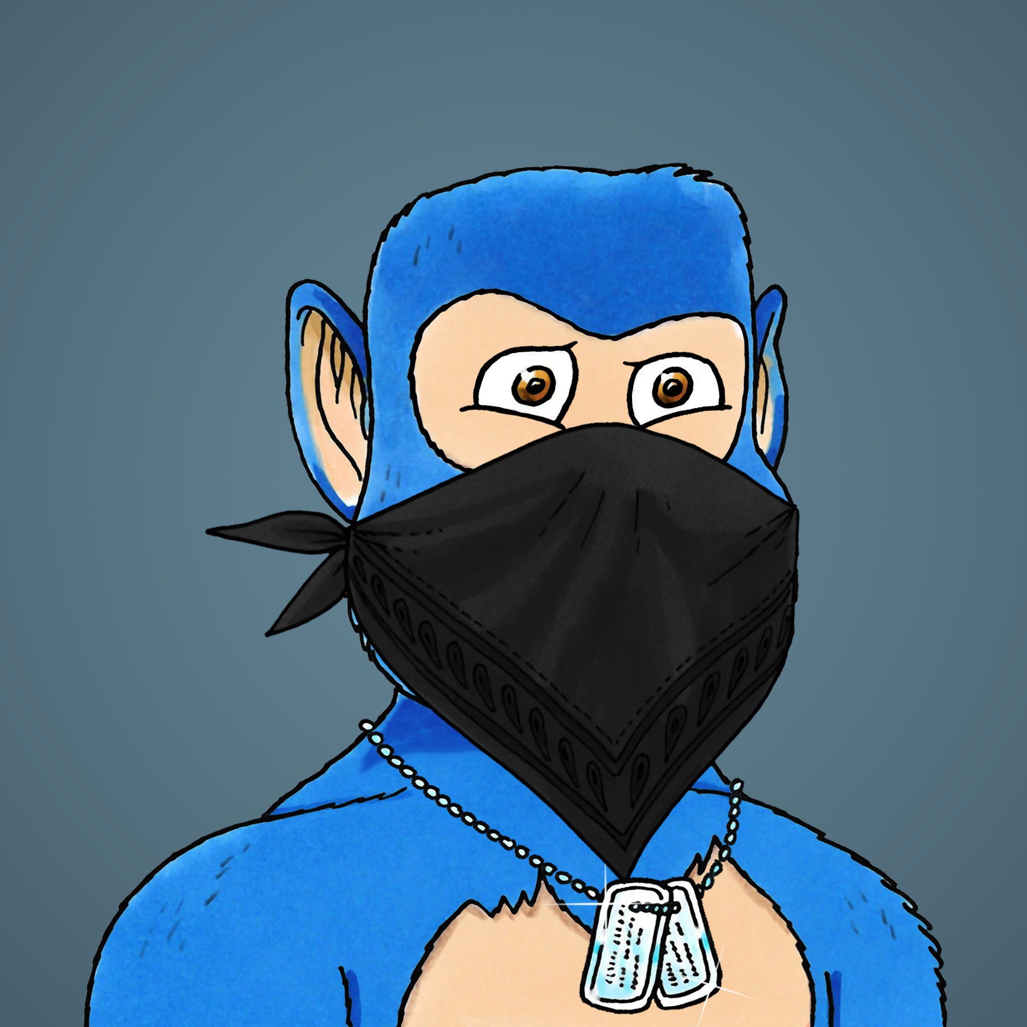 George Trosley - Jungle Freaks - Jungle Freak 5019 - NFT # 5019