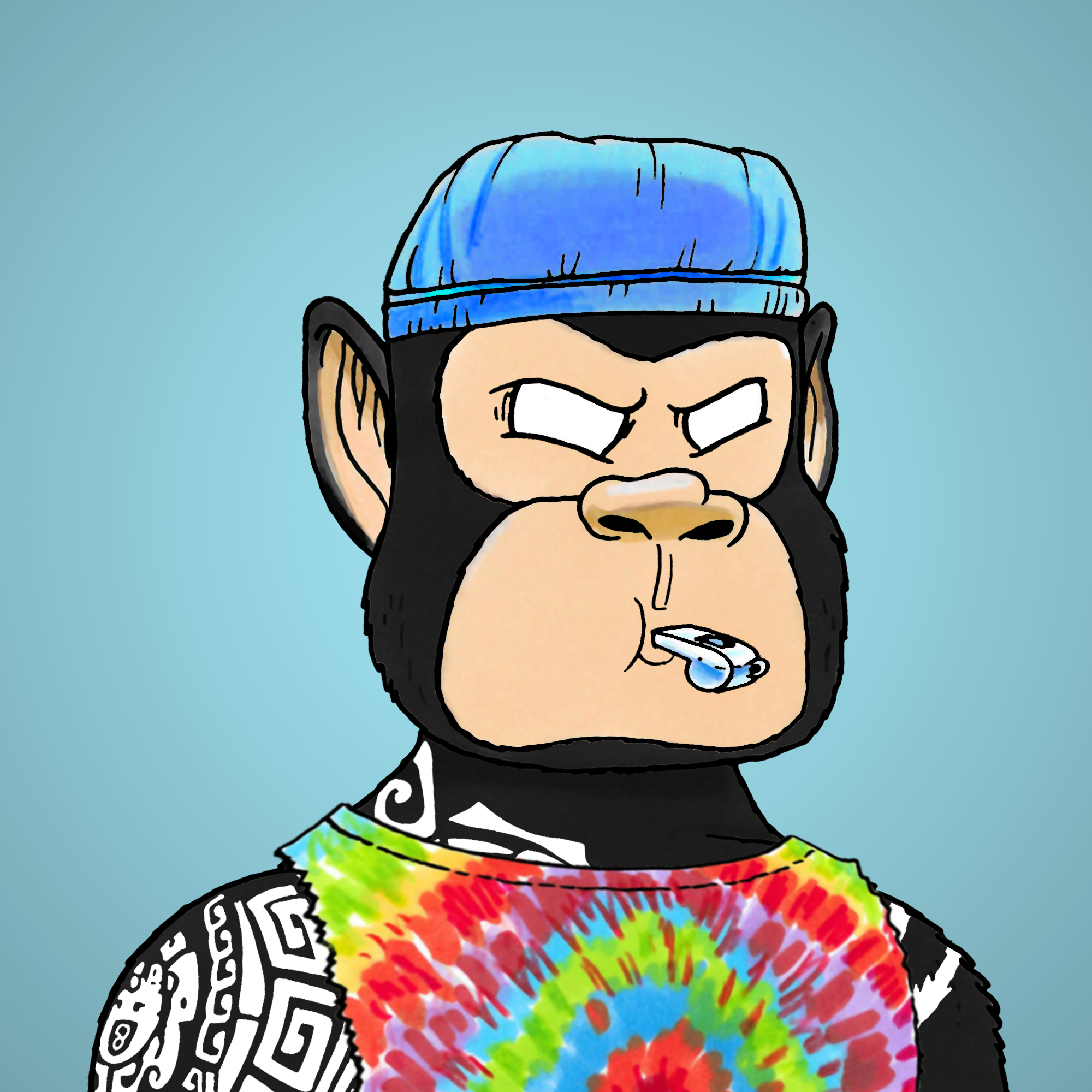 George Trosley - Jungle Freaks - Jungle Freak 5028 - NFT # 5028