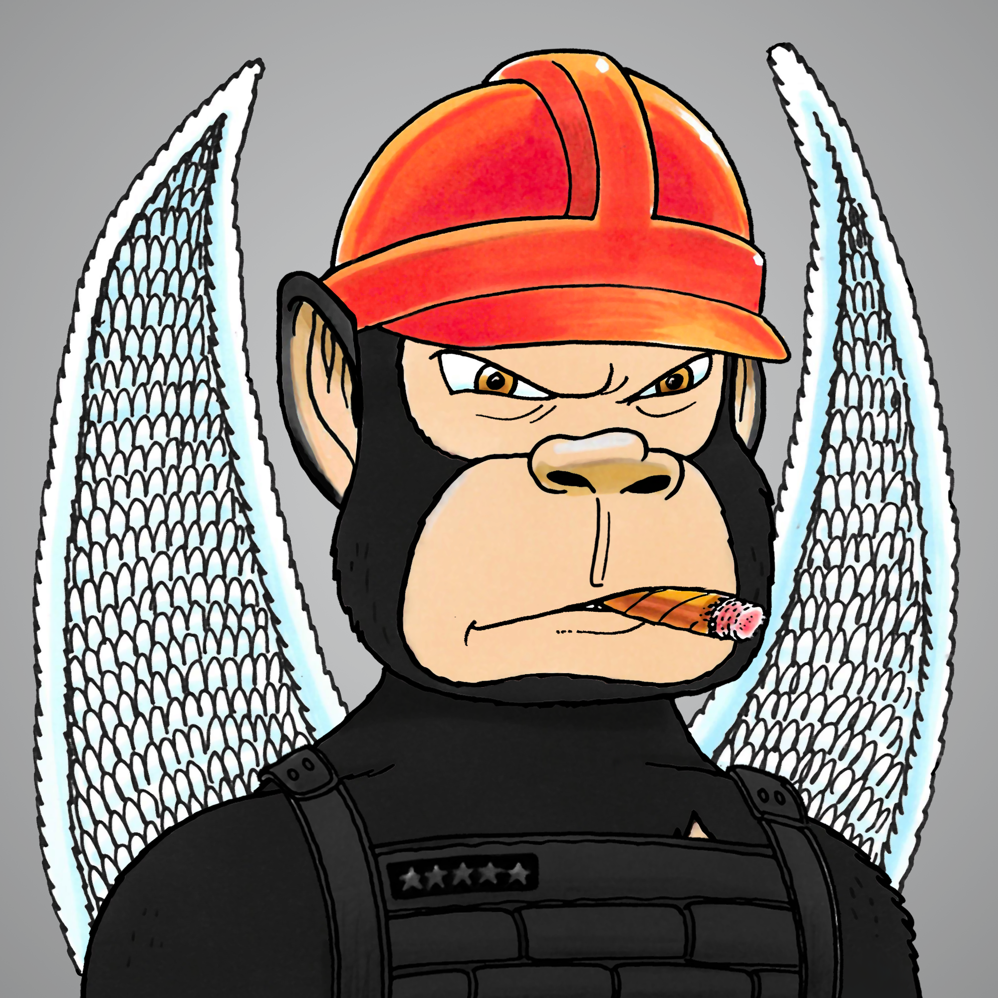 George Trosley - Jungle Freaks - Jungle Freak 5033 - NFT # 5033